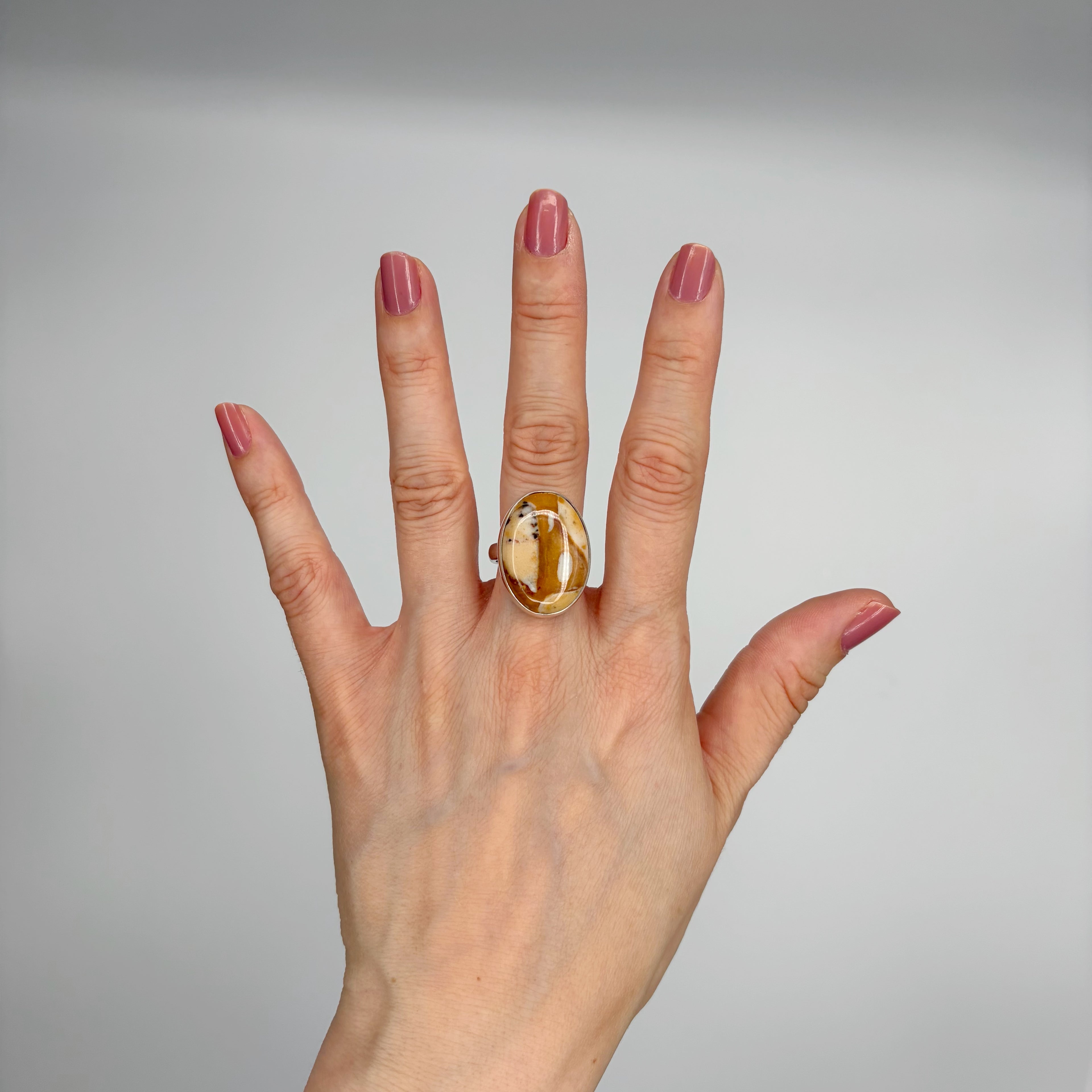 Anello Diaspro Argento 925