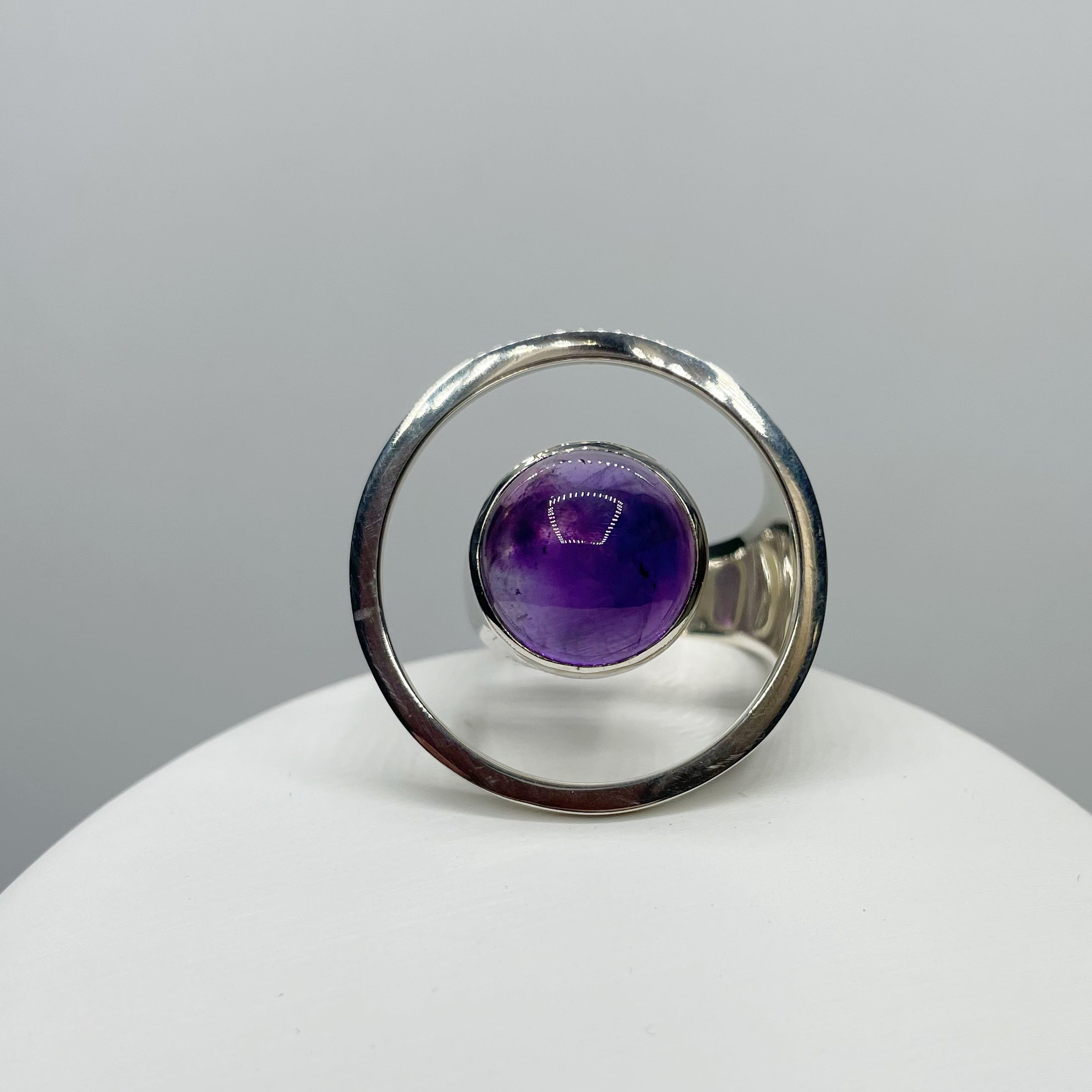 Anello Essential Ametista e Argento 925