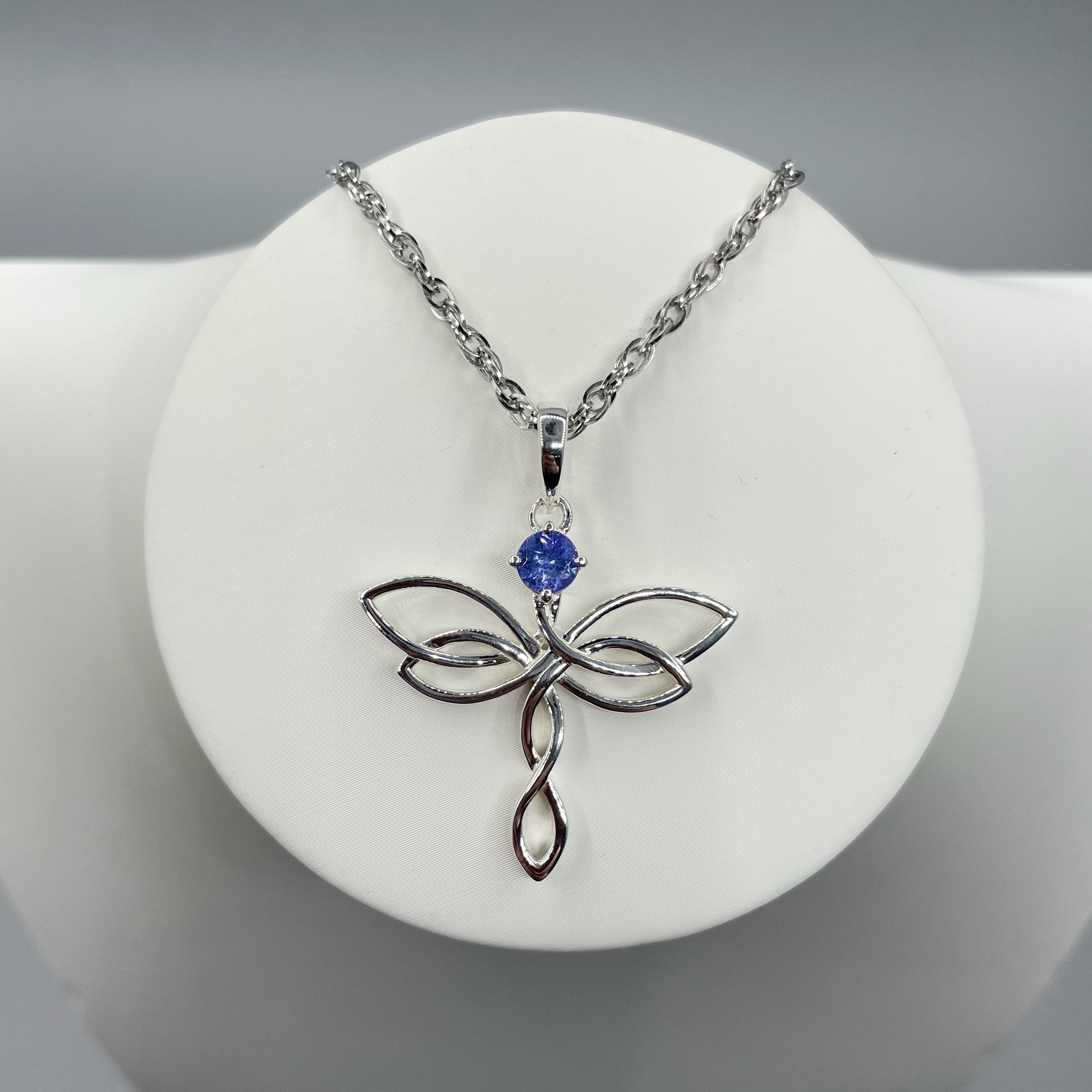 Ciondolo Tanzanite e Argento 925