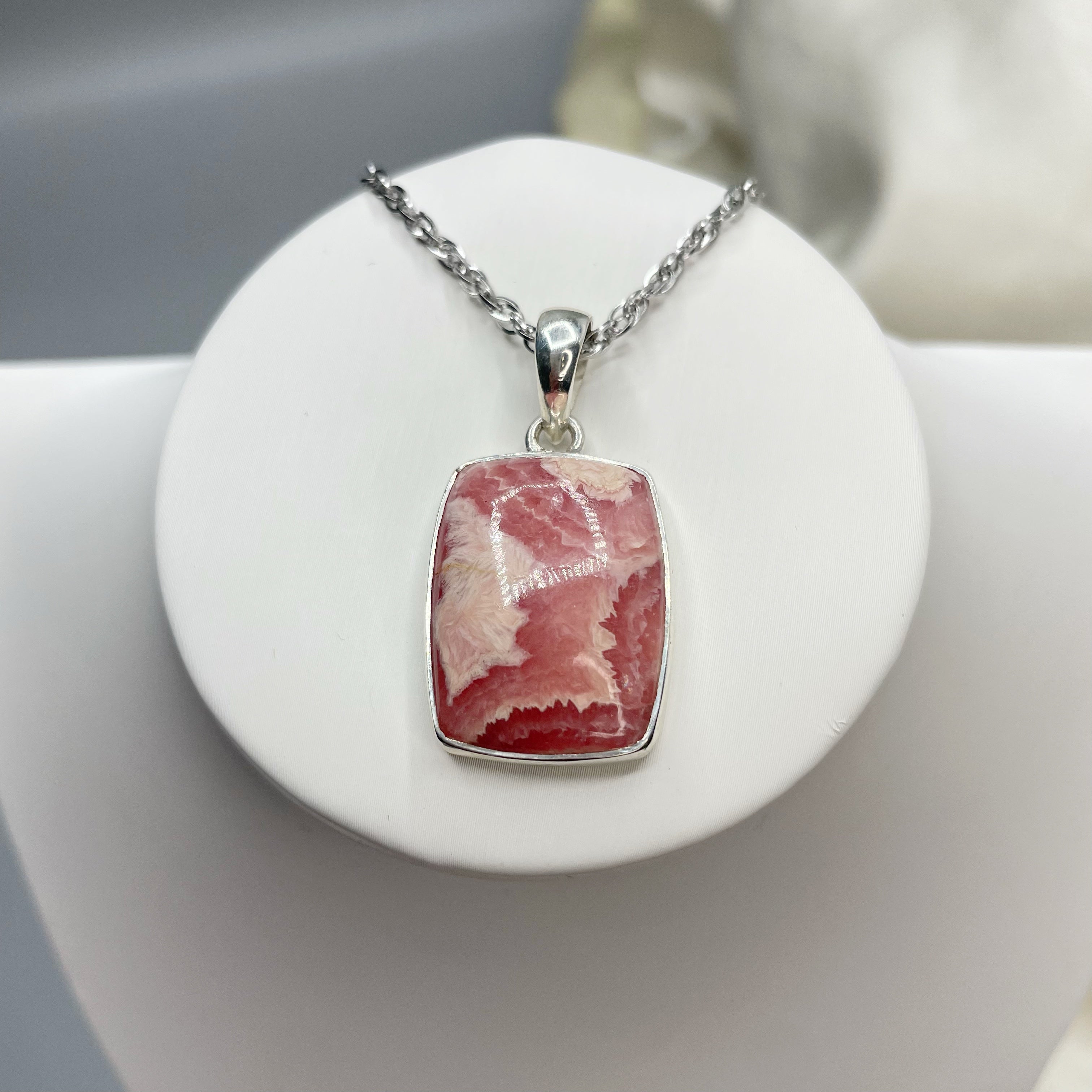 Ciondolo Rodocrosite - Argento 925