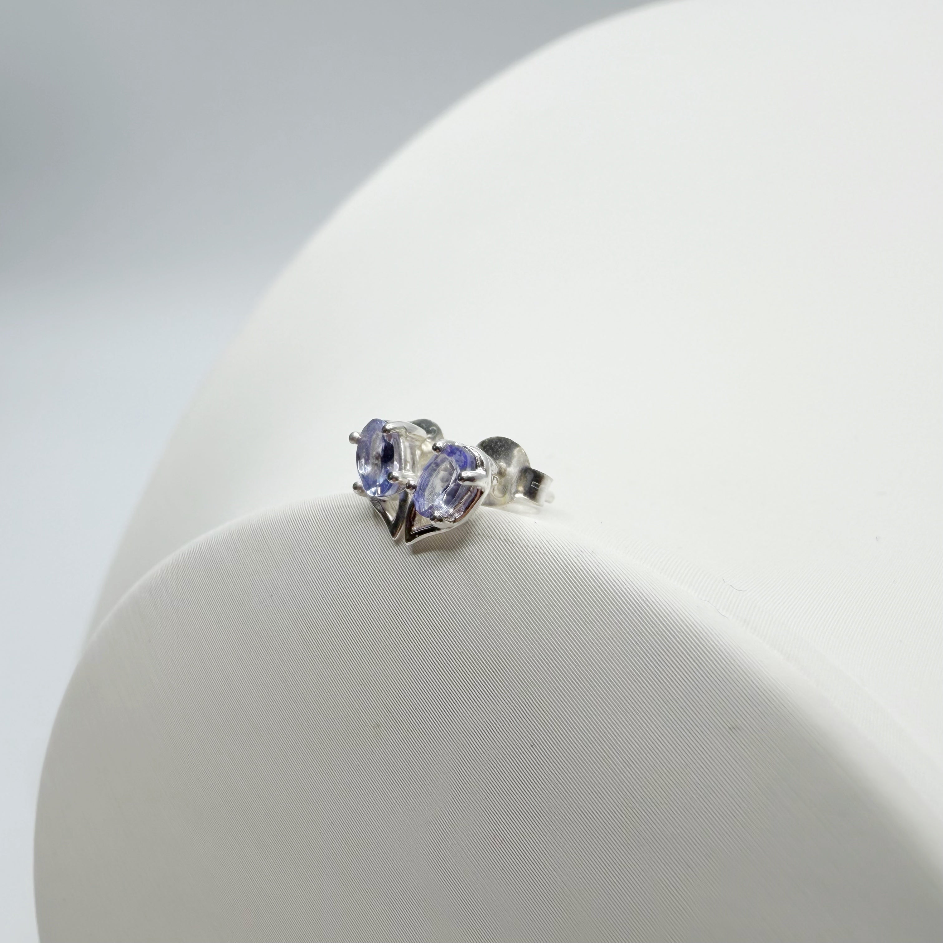 Orecchini a lobo Tanzanite | Argento 925