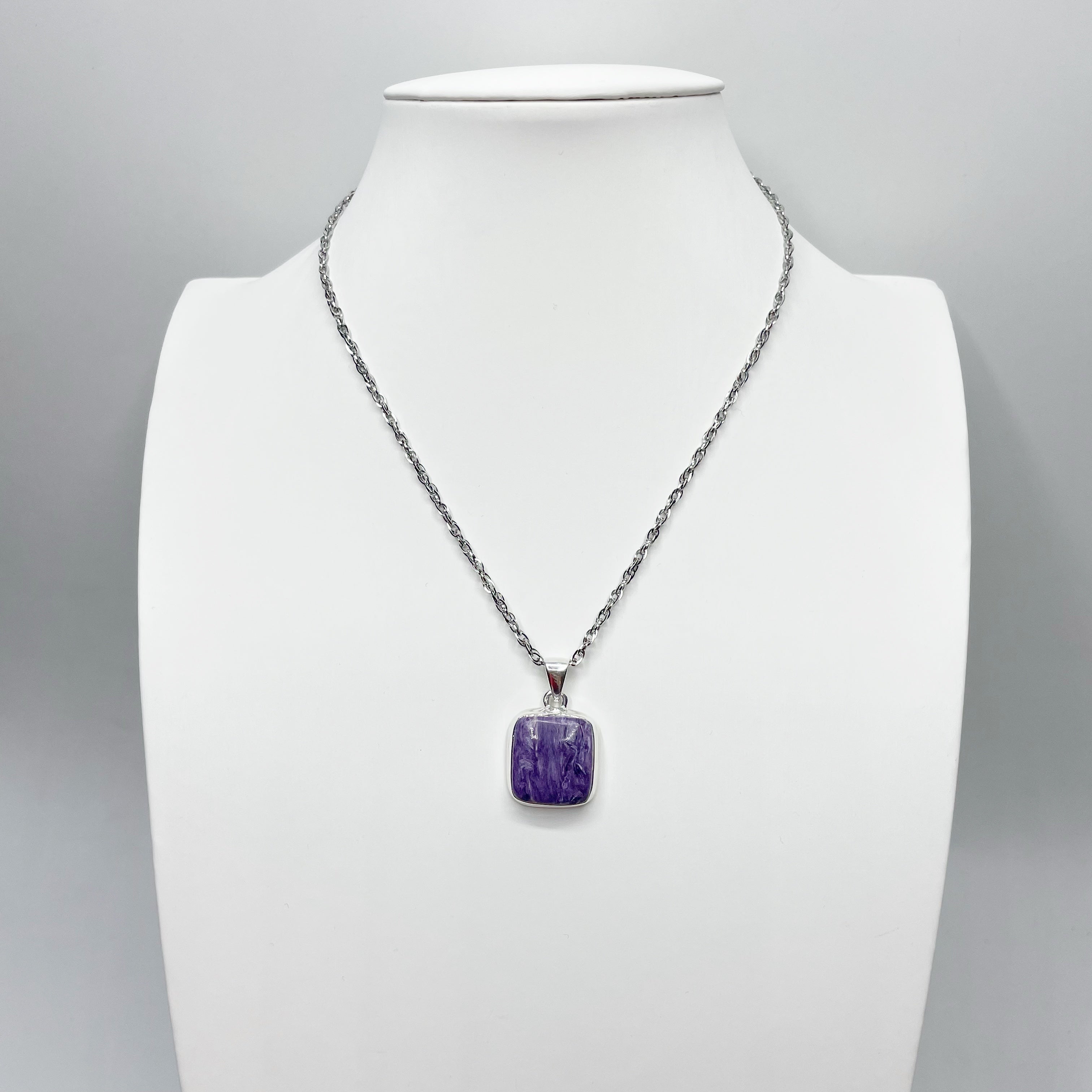 Ciondolo Ciaroite Quadrato - Argento 925