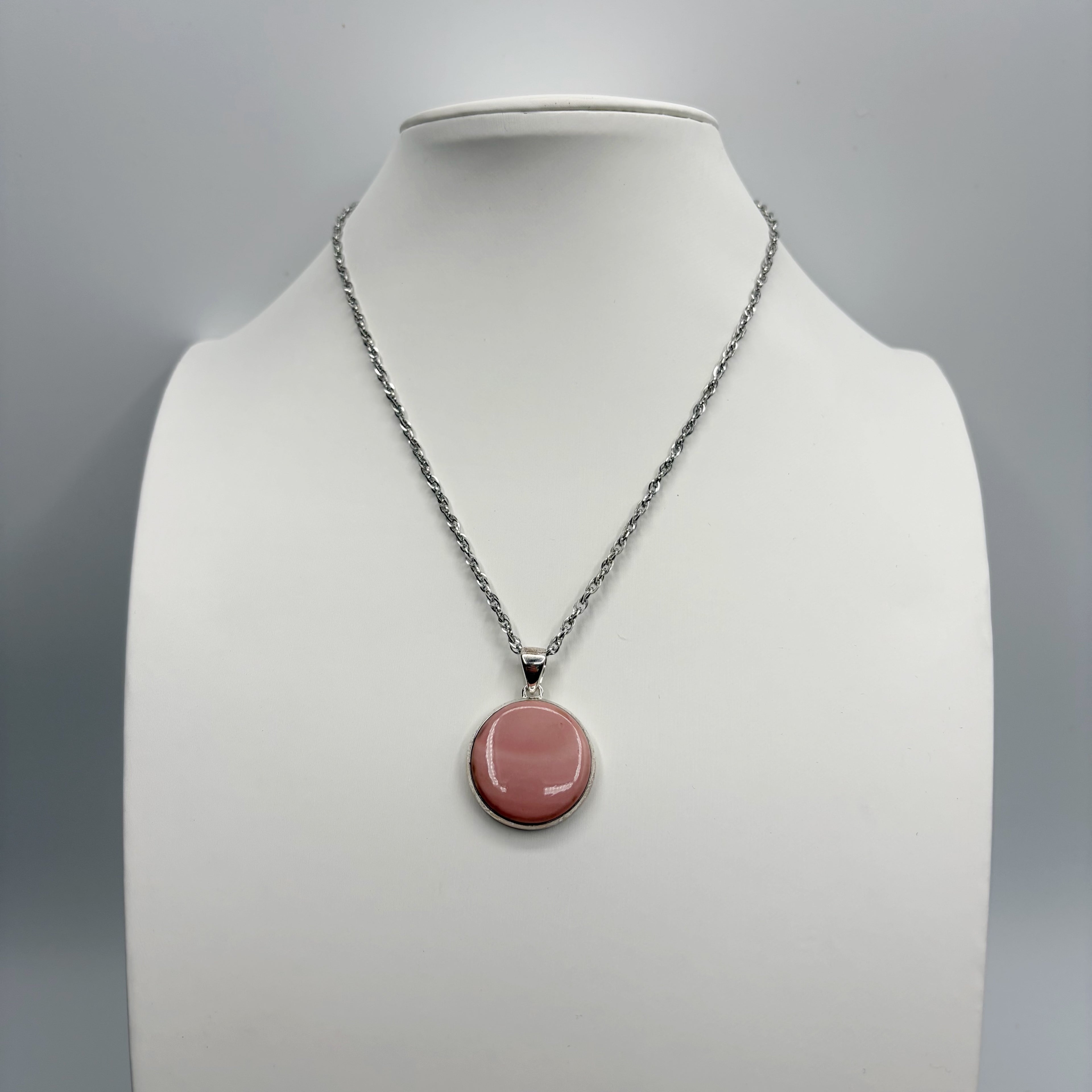 Set Opale Rosa Australiano - Argento 925