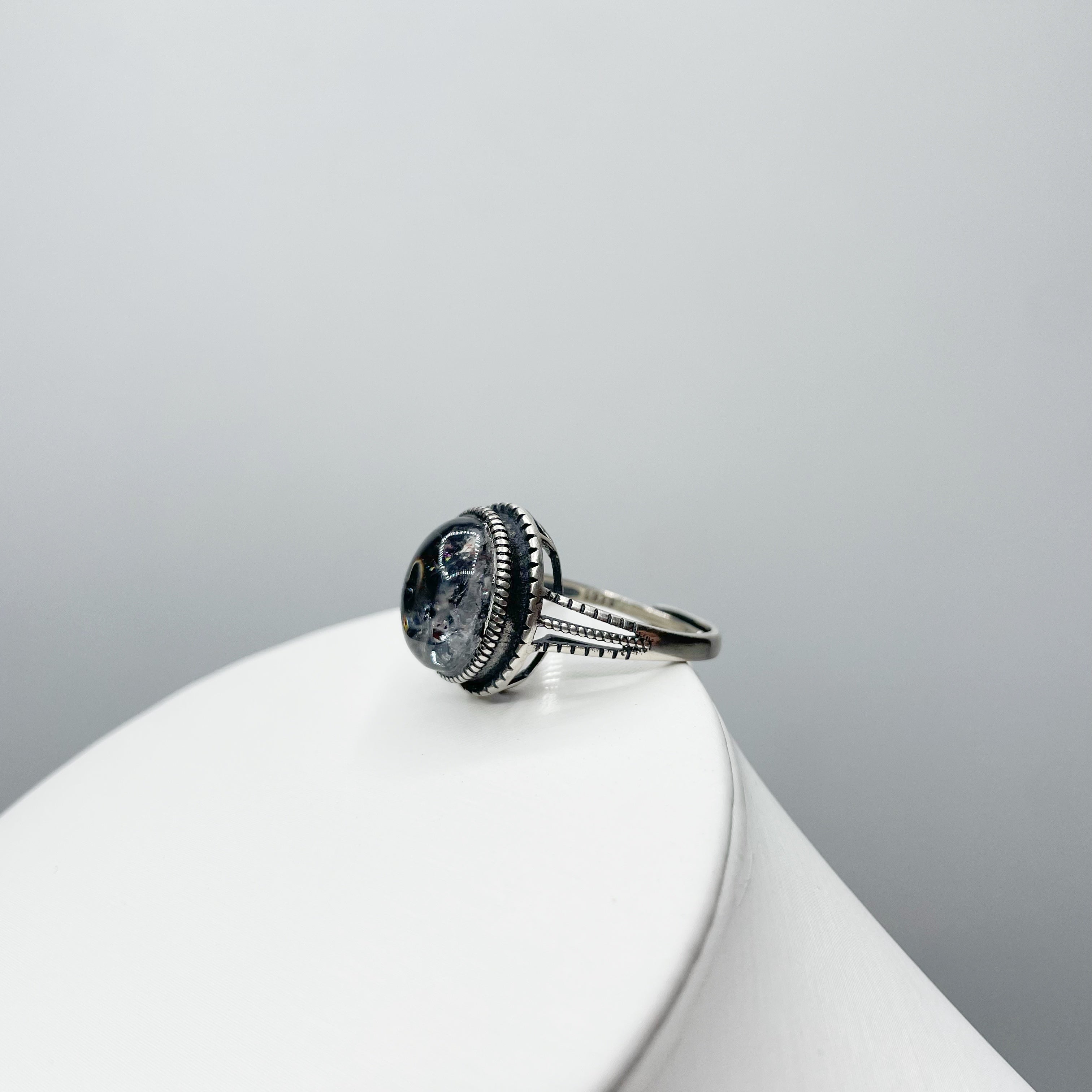 Anello Super Seven Ovale e Argento 925