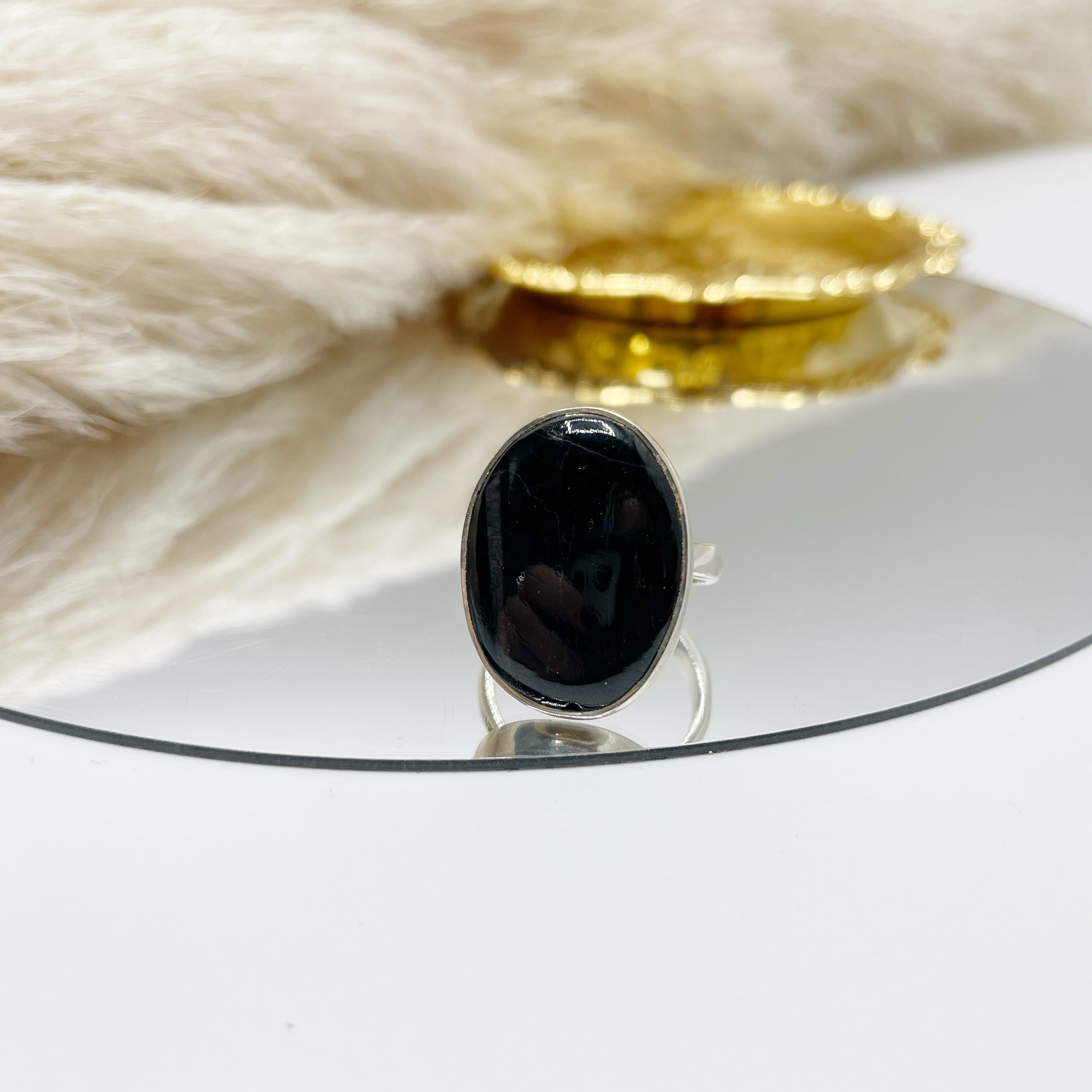 Anello Iperstene Ovale - Argento 925