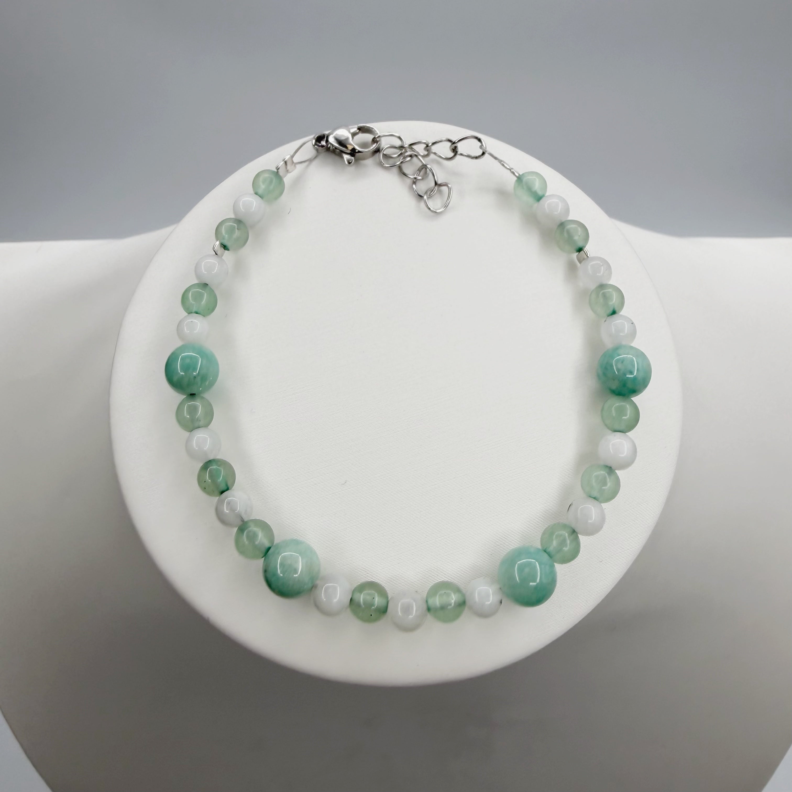 Bracciale Sblocca la Fortuna - Amazzonite, Labradorite, Avventurina - LIMITED EDITION