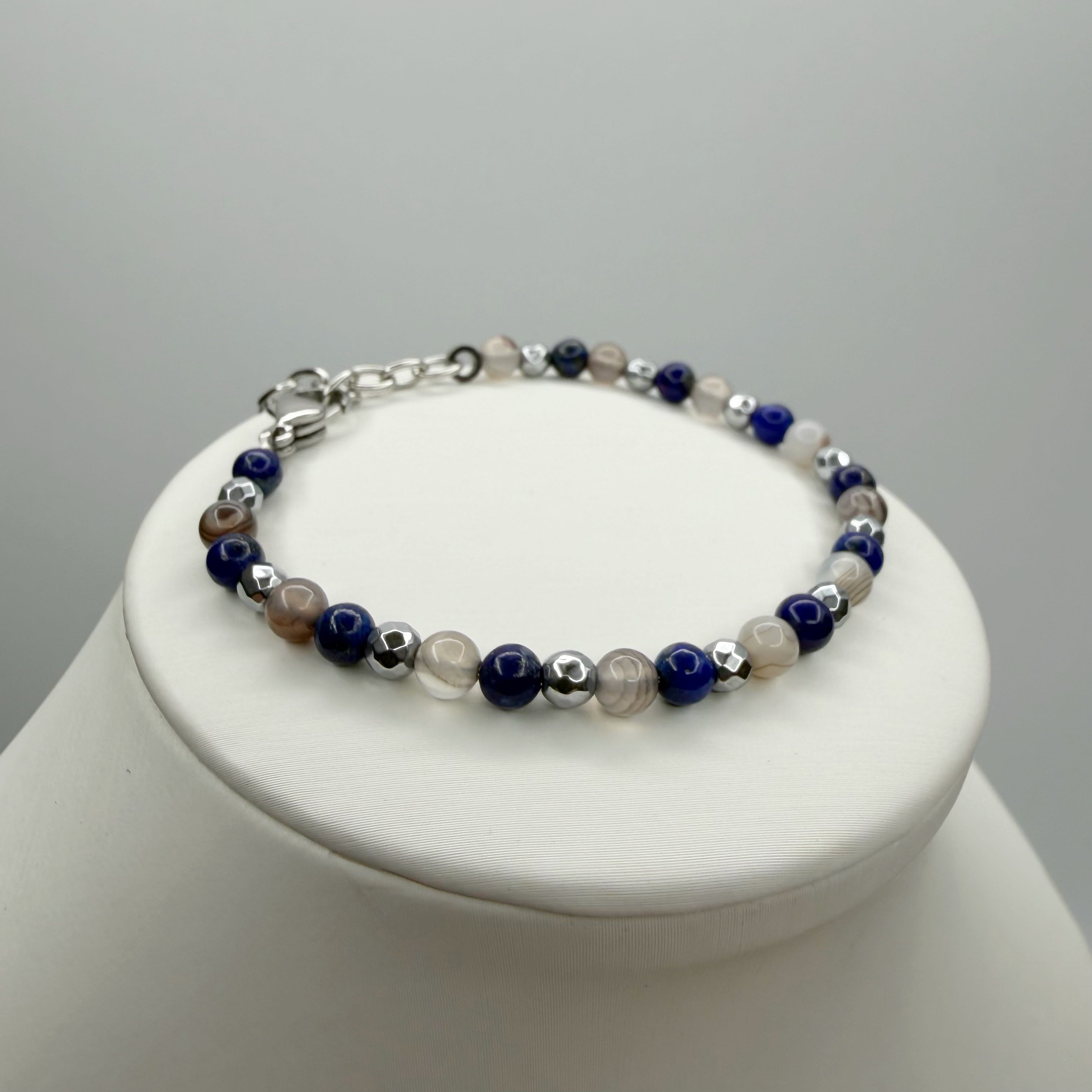Bracciale Antidoto - Occhio di Shiva, Lapislazzuli, Ematite - LIMITED EDITION