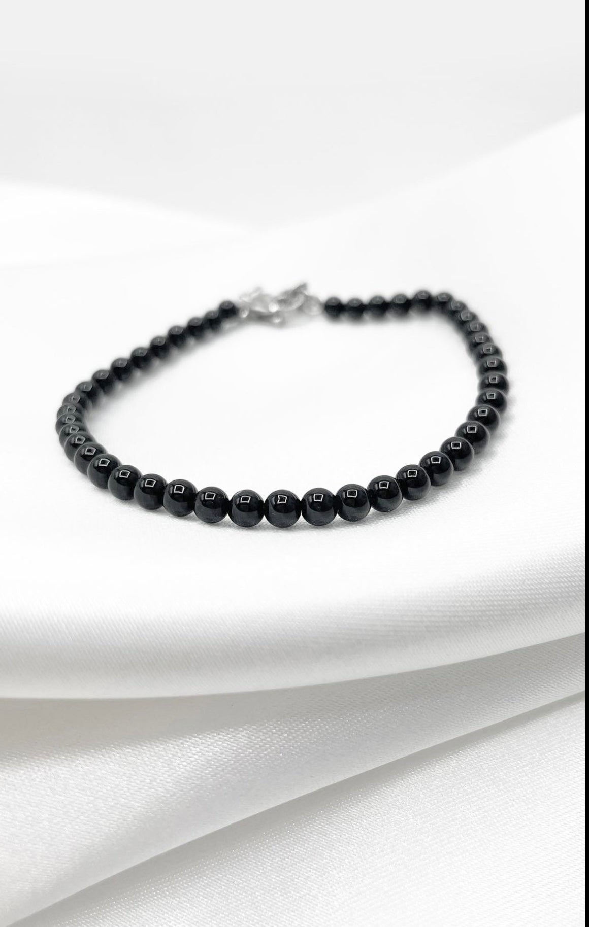 Bracciale Crystal Black - Tormalina e Ossidiana