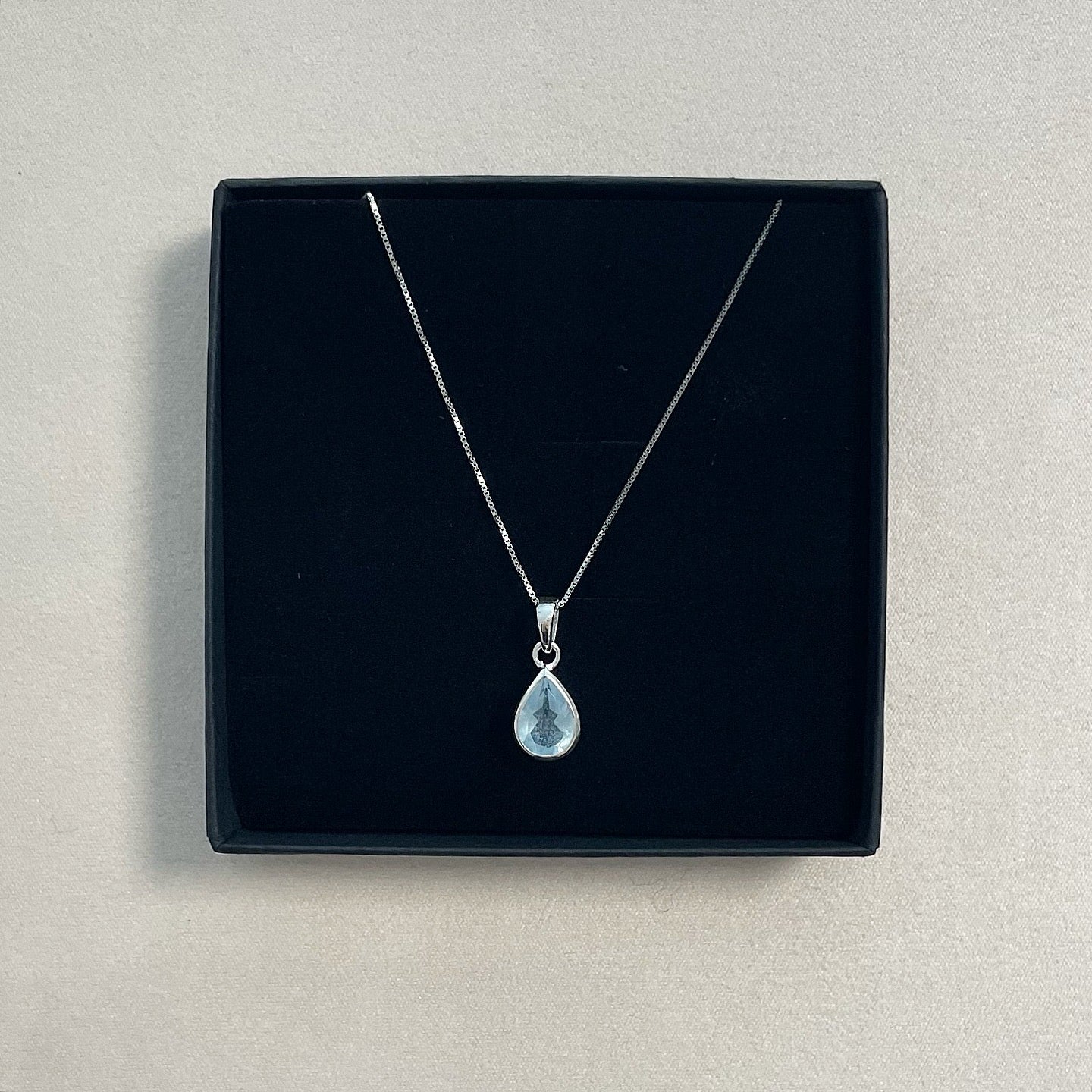 Collana Acquamarina Argento 925