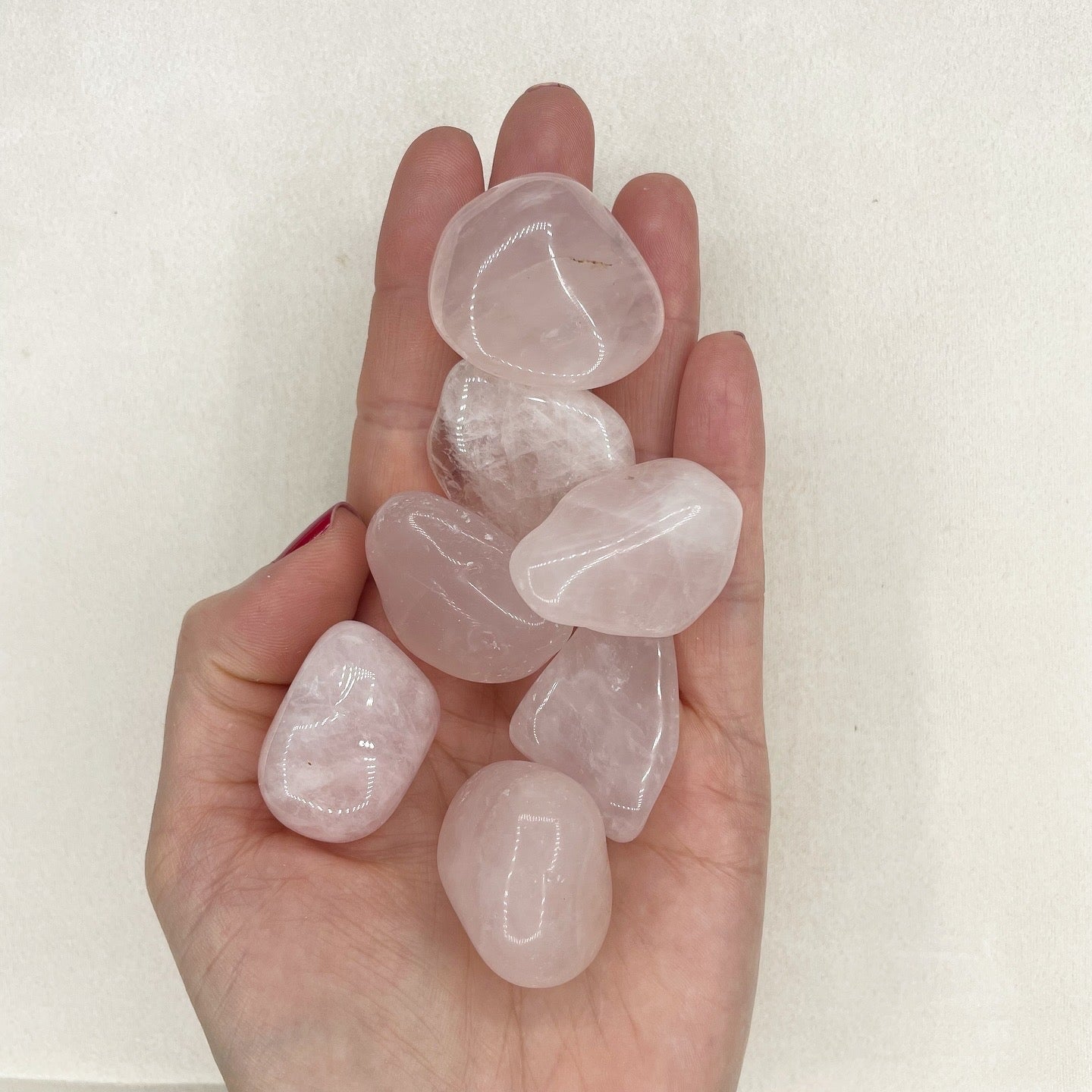 Pietra di Quarzo Rosa Burattata