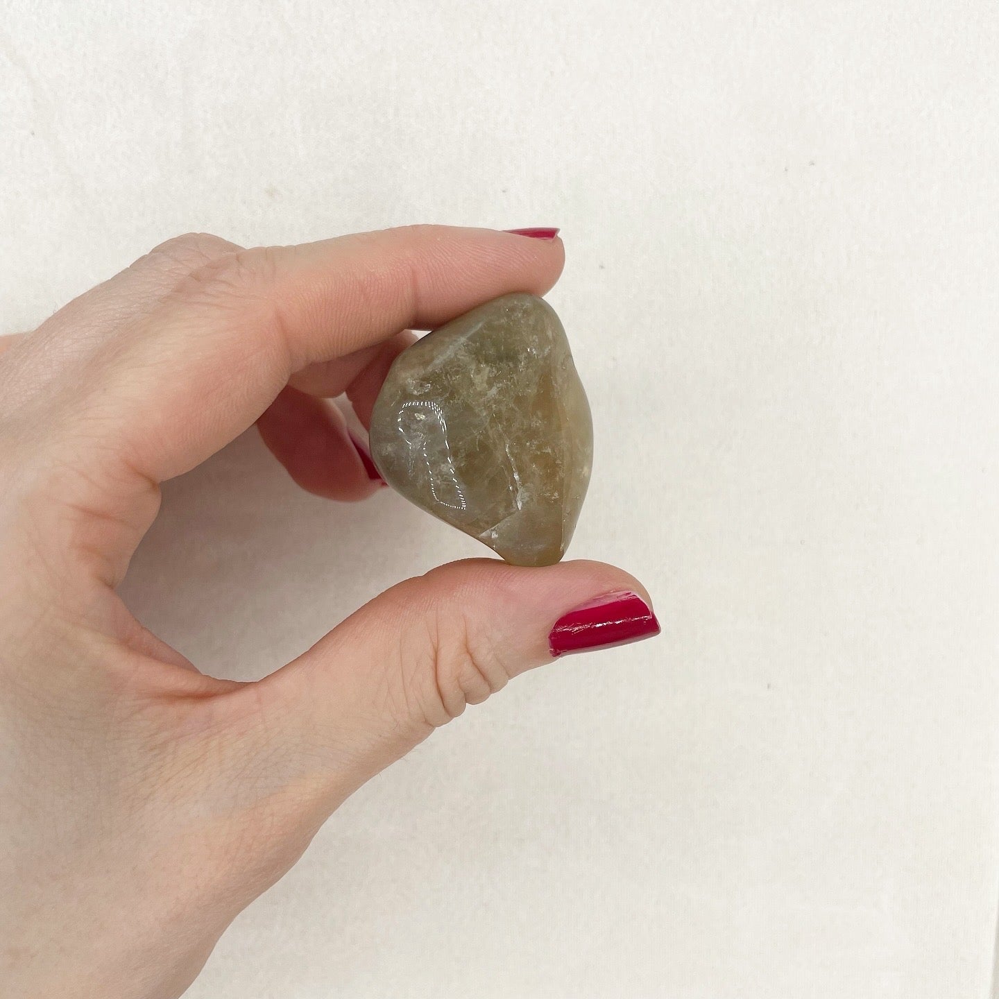 Pietra di Quarzo Citrino naturale - burattata