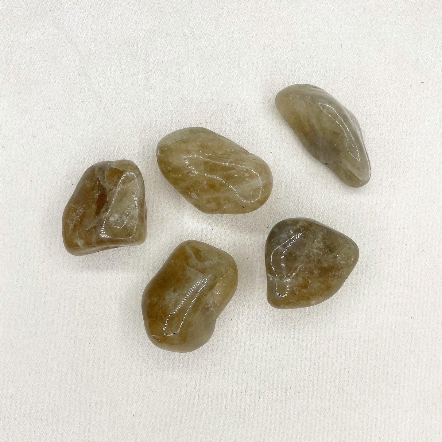 Pietra di Quarzo Citrino naturale - burattata