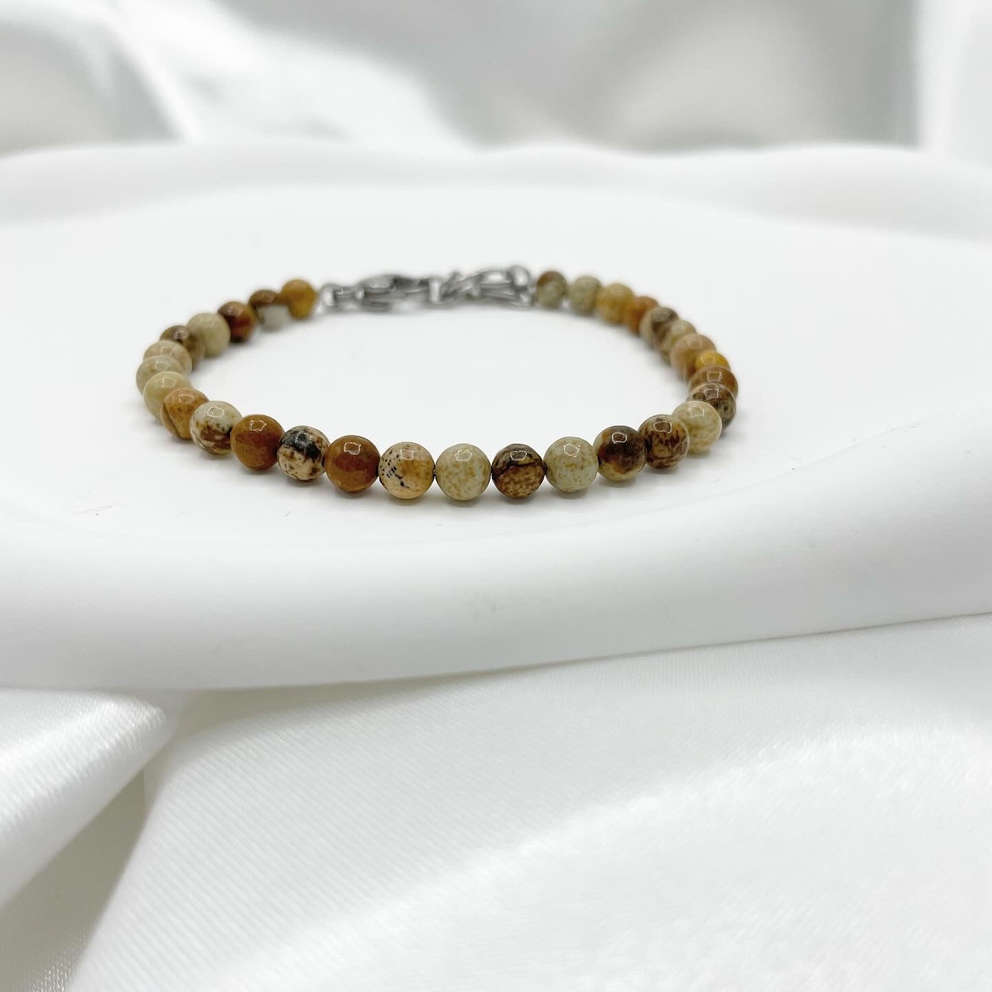 Braccialetto Pietra Paesina - sottile