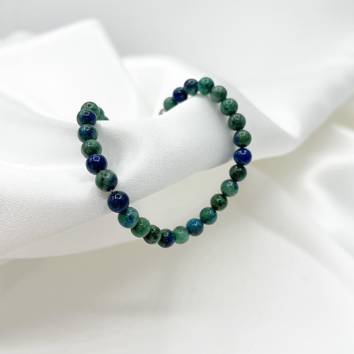 Braccialetto Crisocolla - sottile