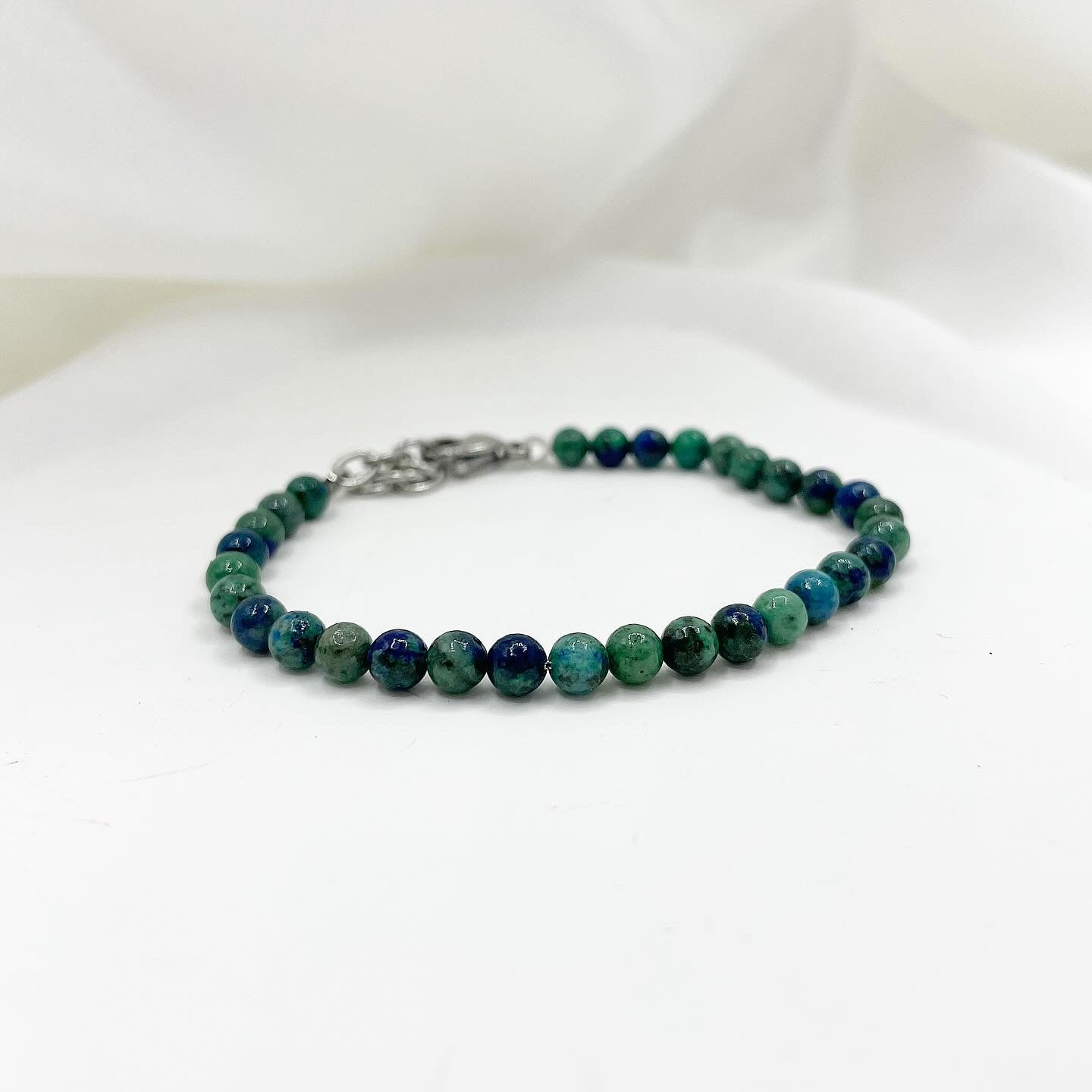 Braccialetto Crisocolla - sottile