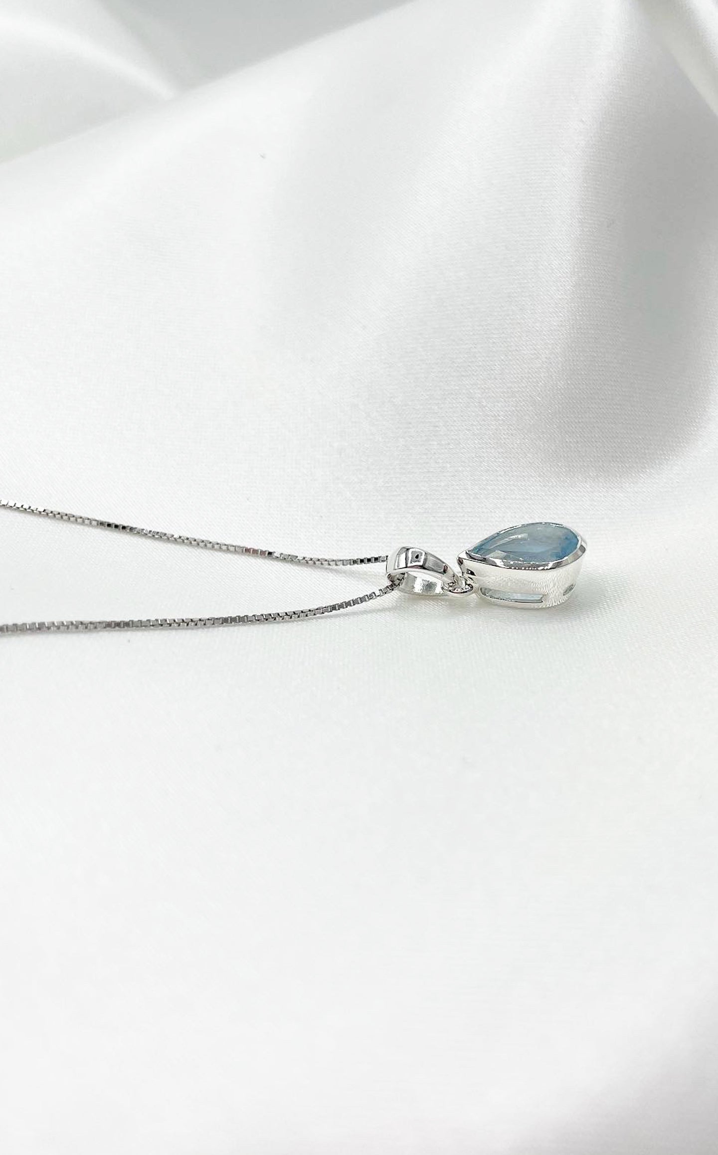 Collana Acquamarina Argento 925