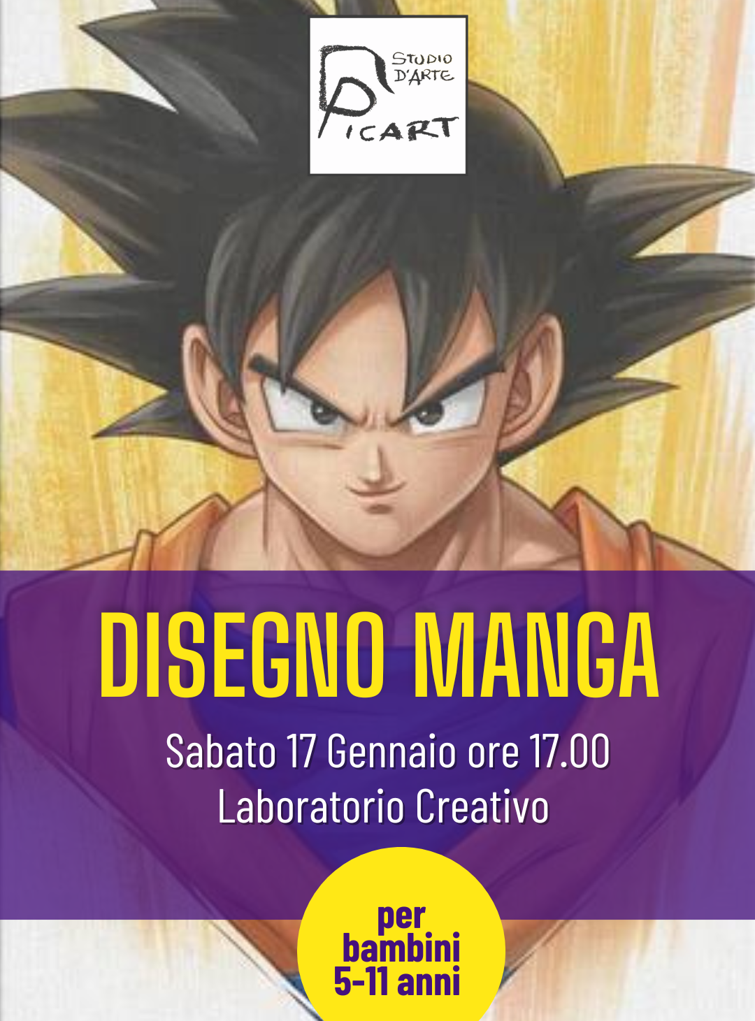 Laboratorio Creativo "DISEGNO MANGA" 17 Gennaio 2026