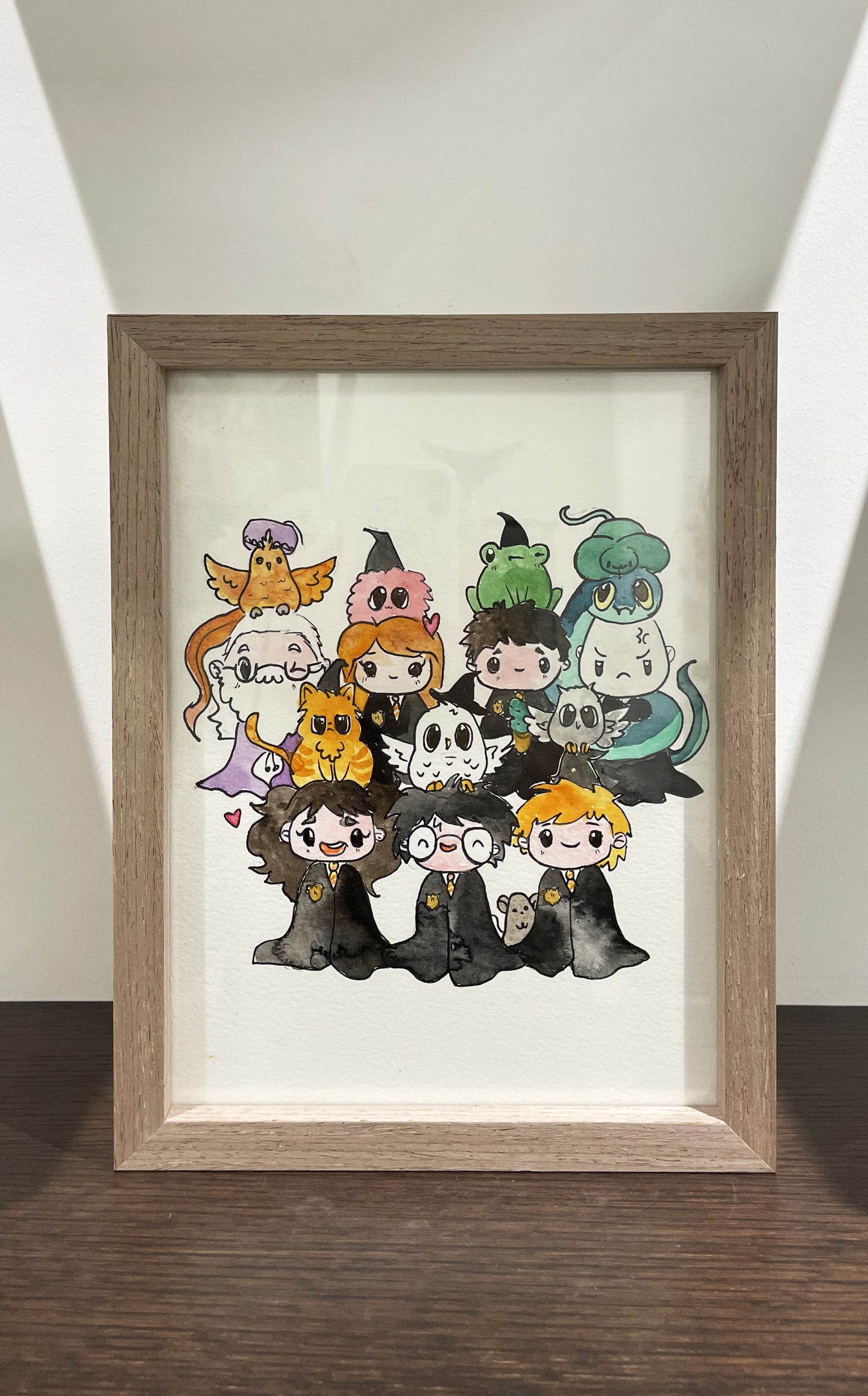 Quadro Personaggi di H@rry Potter - con cornice