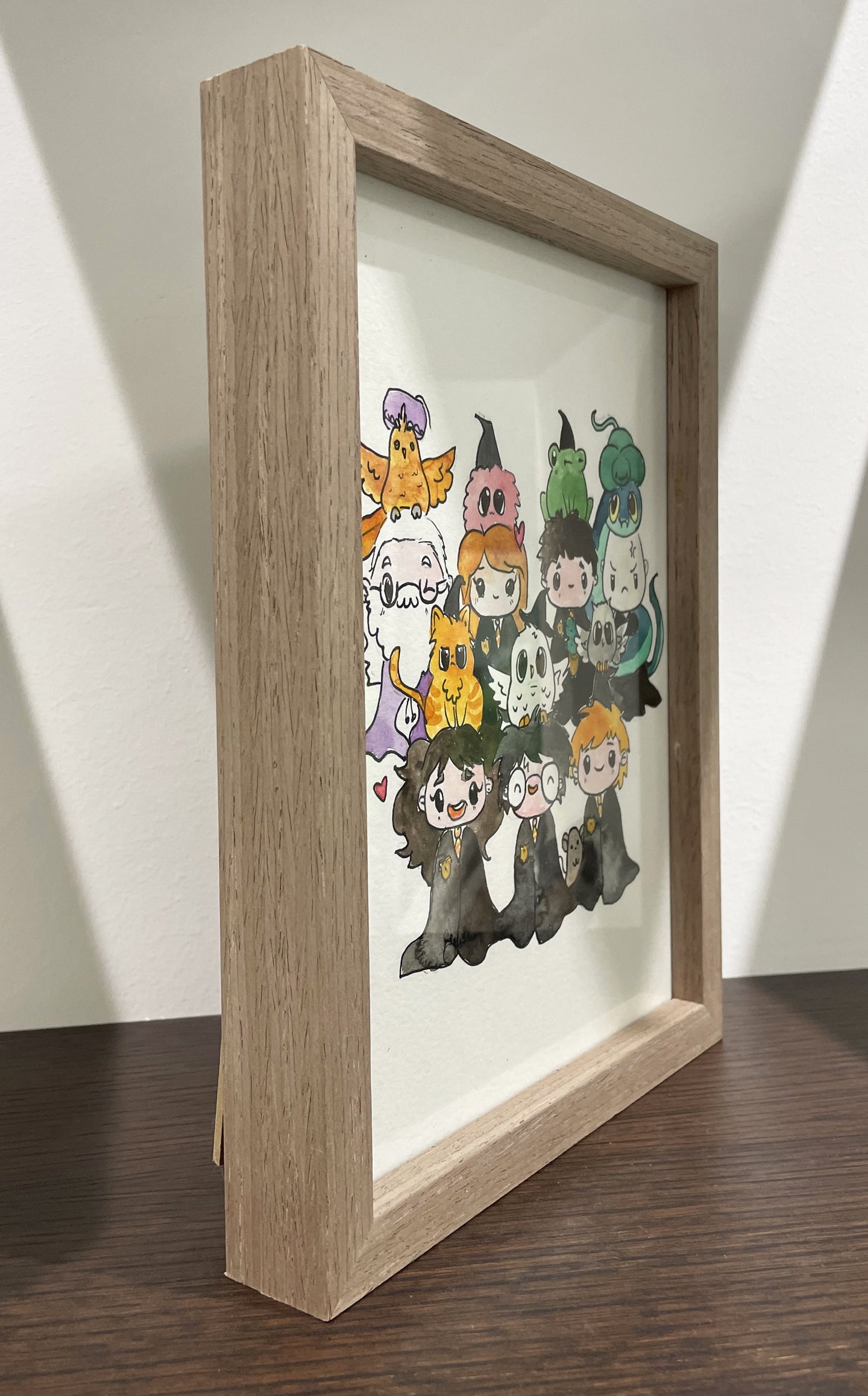 Quadro Personaggi di H@rry Potter - con cornice