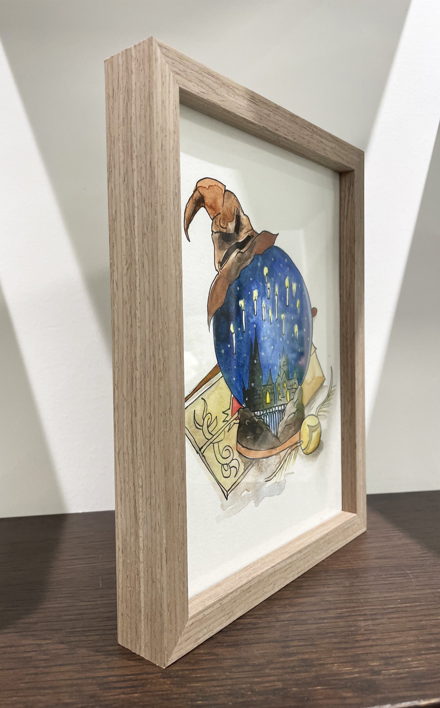 Quadro Hogwarts Sfera - con cornice