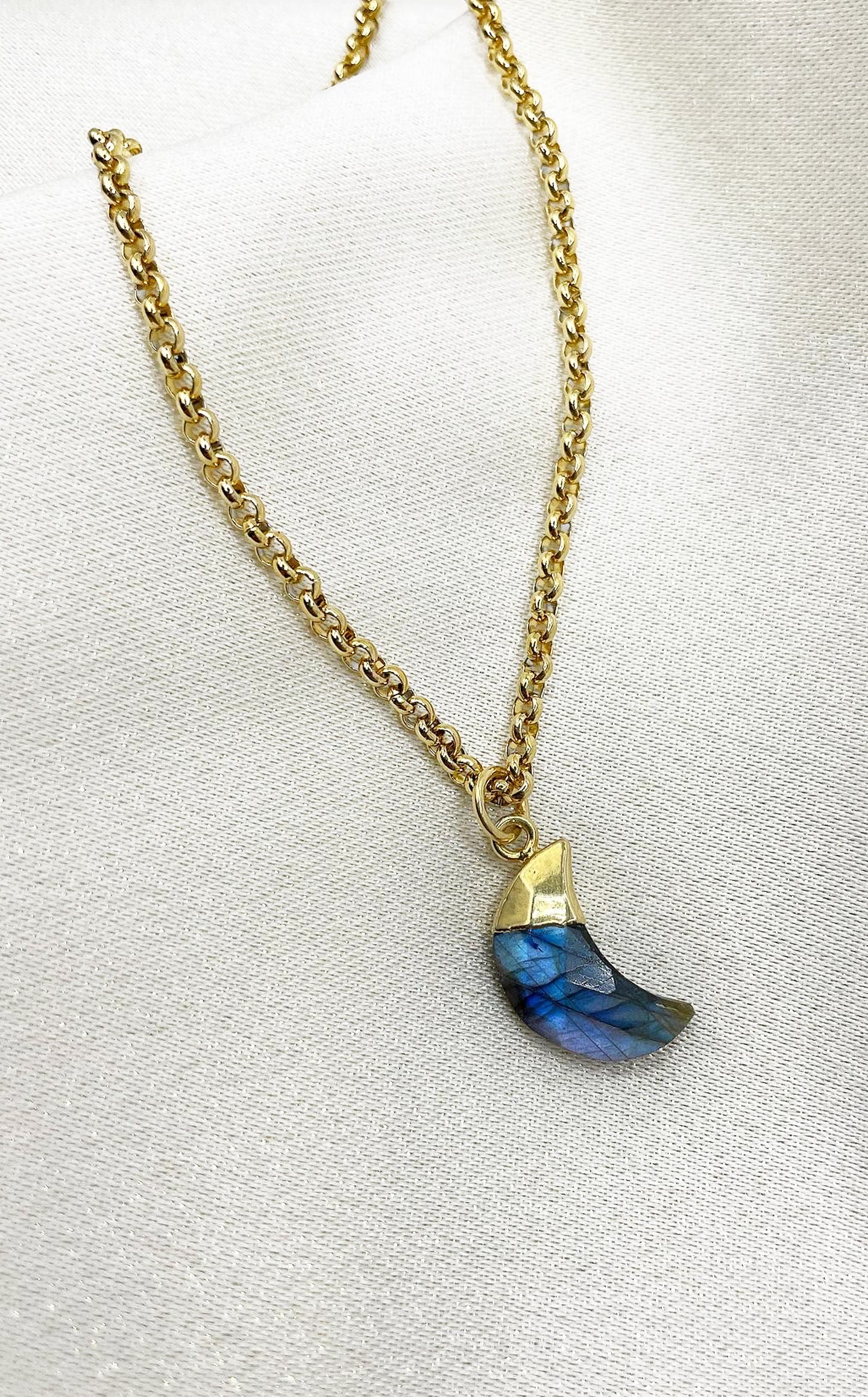 Collana Shadow - Labradorite Gold