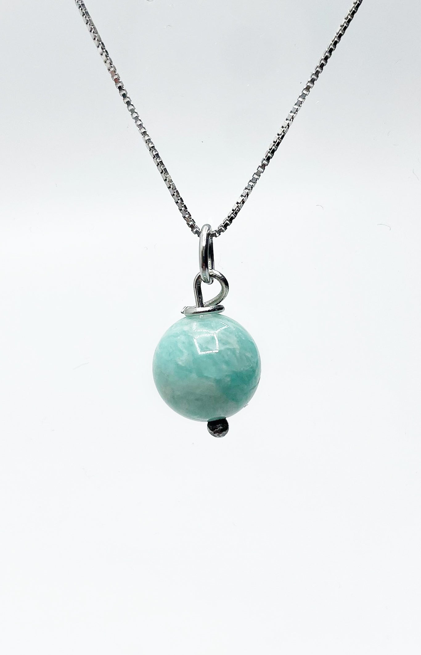 Ciondolo Atlas - Amazzonite con Catenina