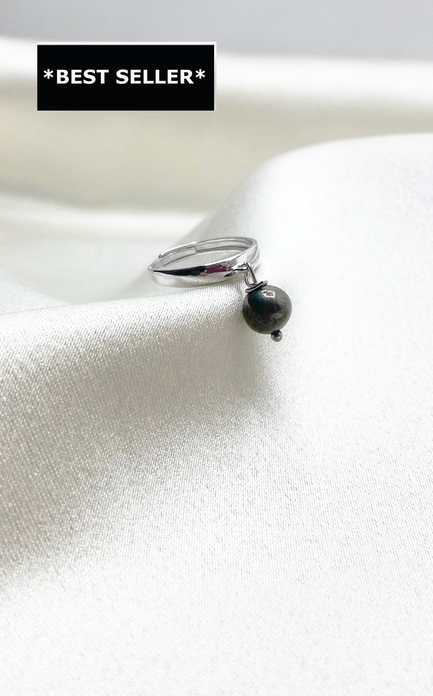 Anello Atlas - Pirite e Argento 925