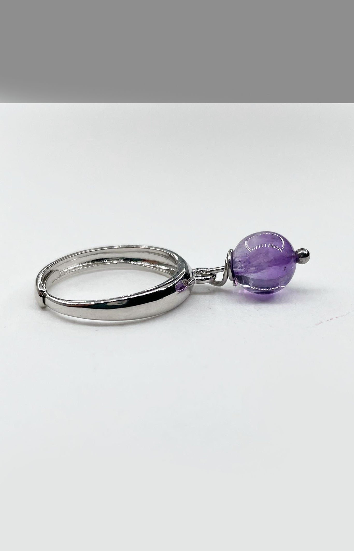 Anello Atlas - Ametista Argento 925
