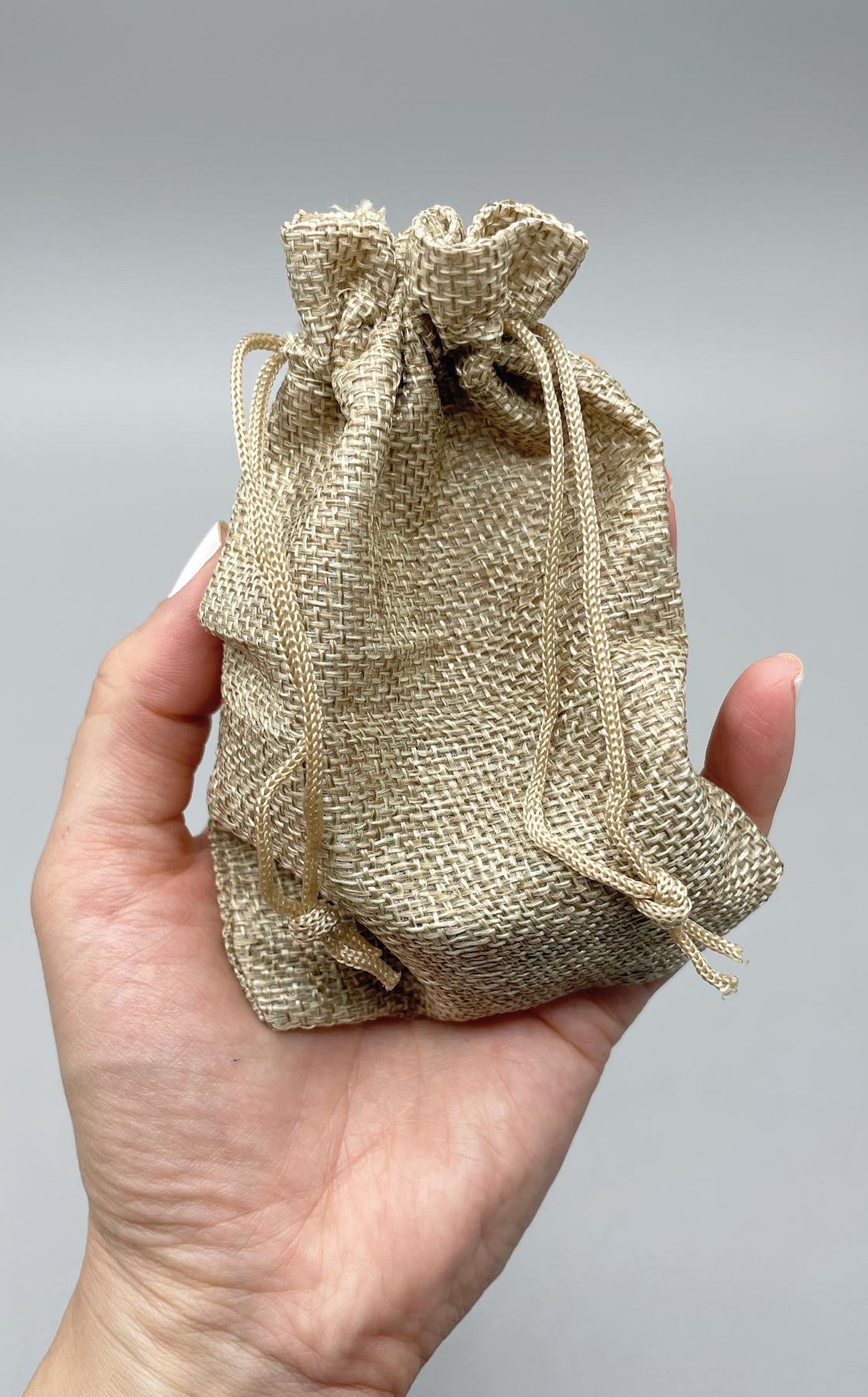 Sacchettino di Juta per Cristalli