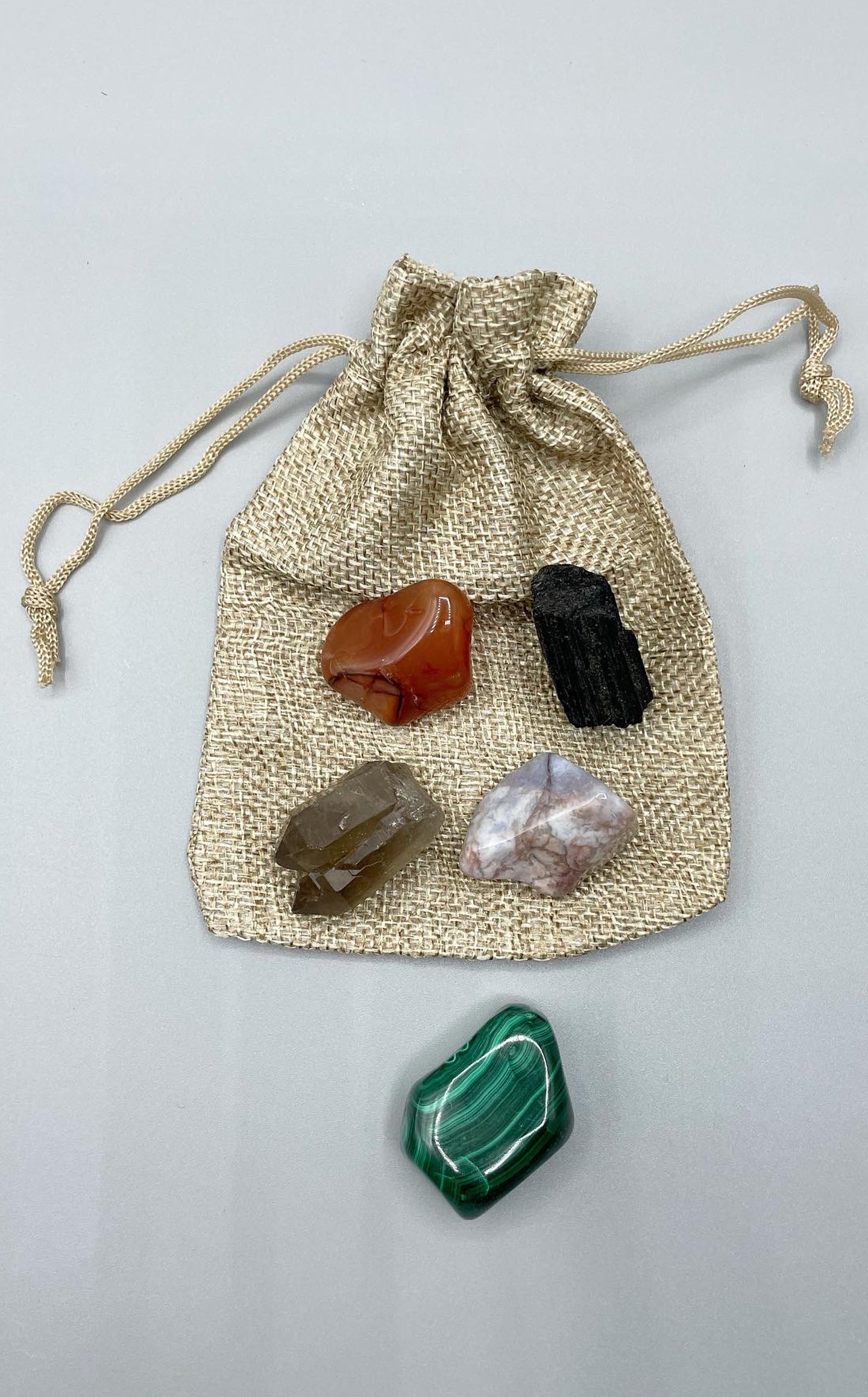 Sacchettino di Juta per Cristalli