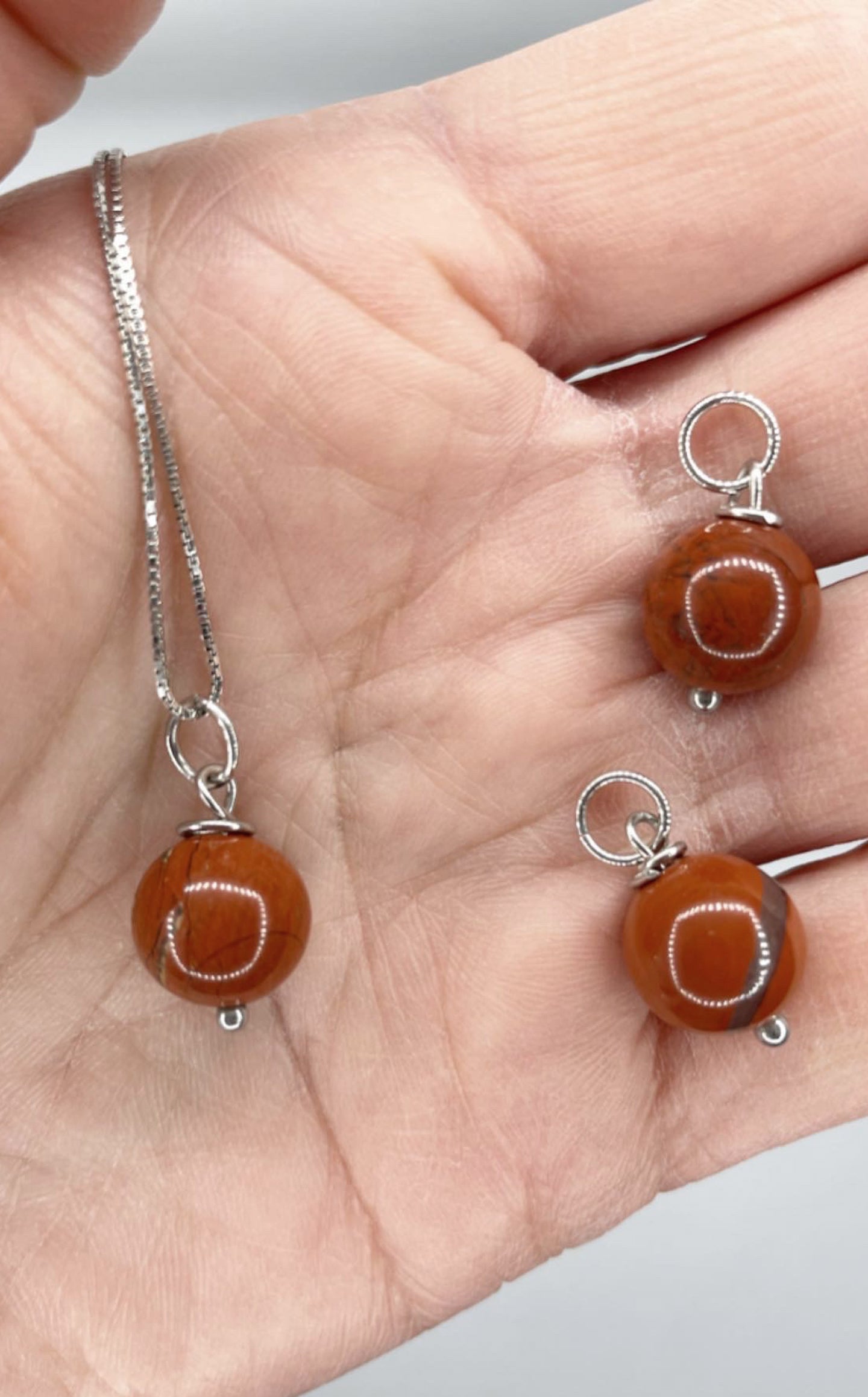 Ciondolo Atlas - Diaspro con Catenina