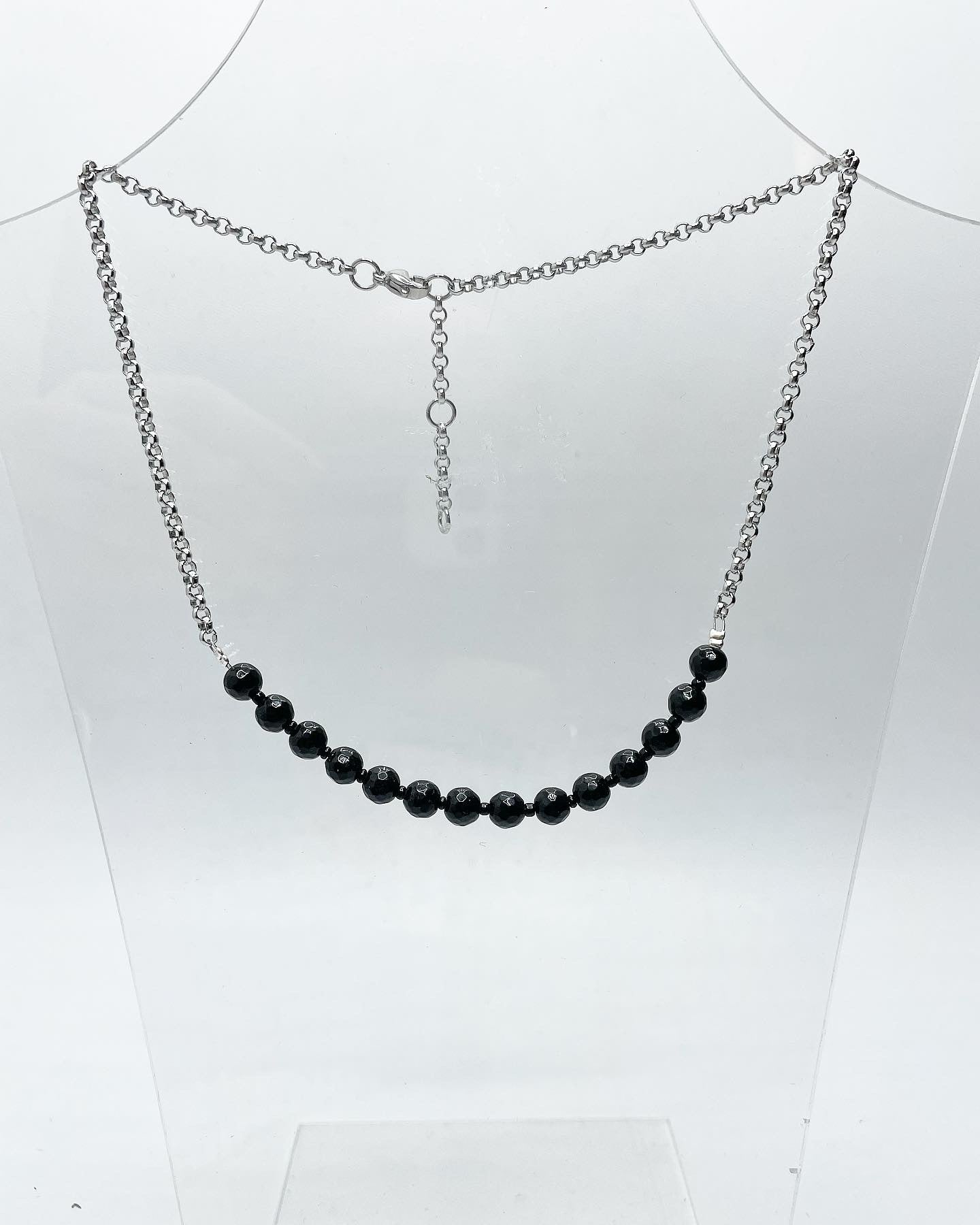 Collana Onice e Pietra di Luna