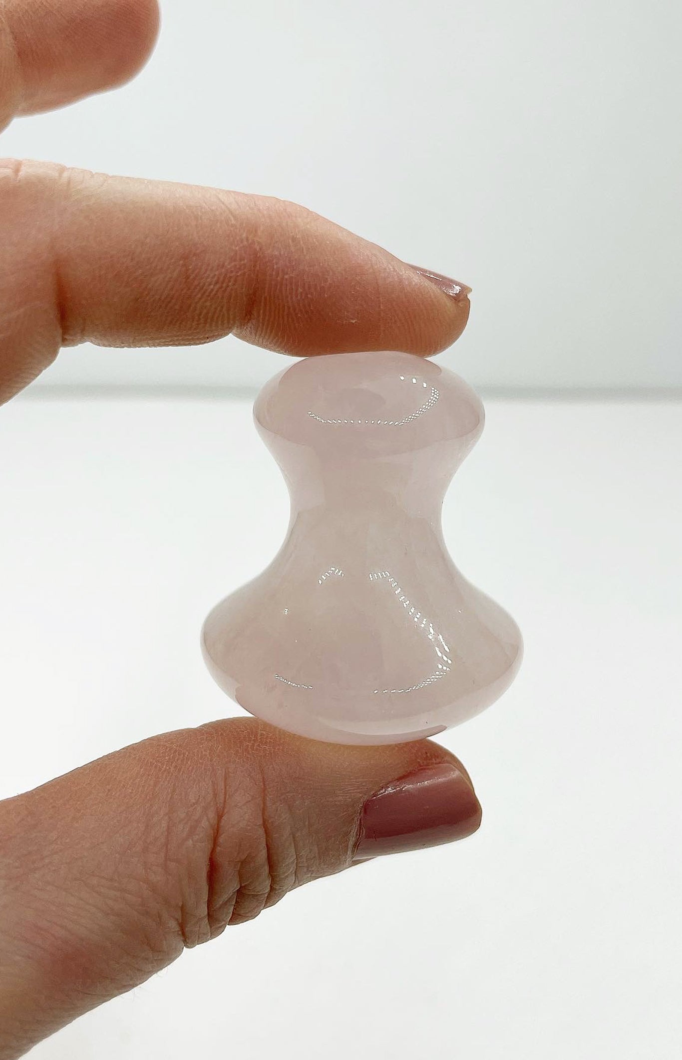 Massaggiatore Viso Quarzo Rosa