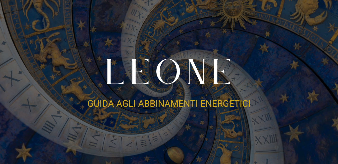 Guida agli abbinamenti energetici: cristalli del Leone