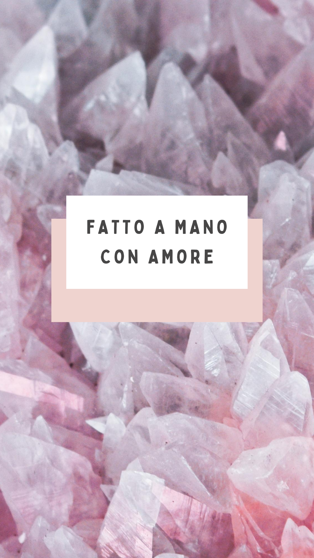 Cosa significa "fatto a mano con amore"?