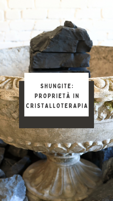 Shungite: caratteristiche e proprietà in Cristalloterapia