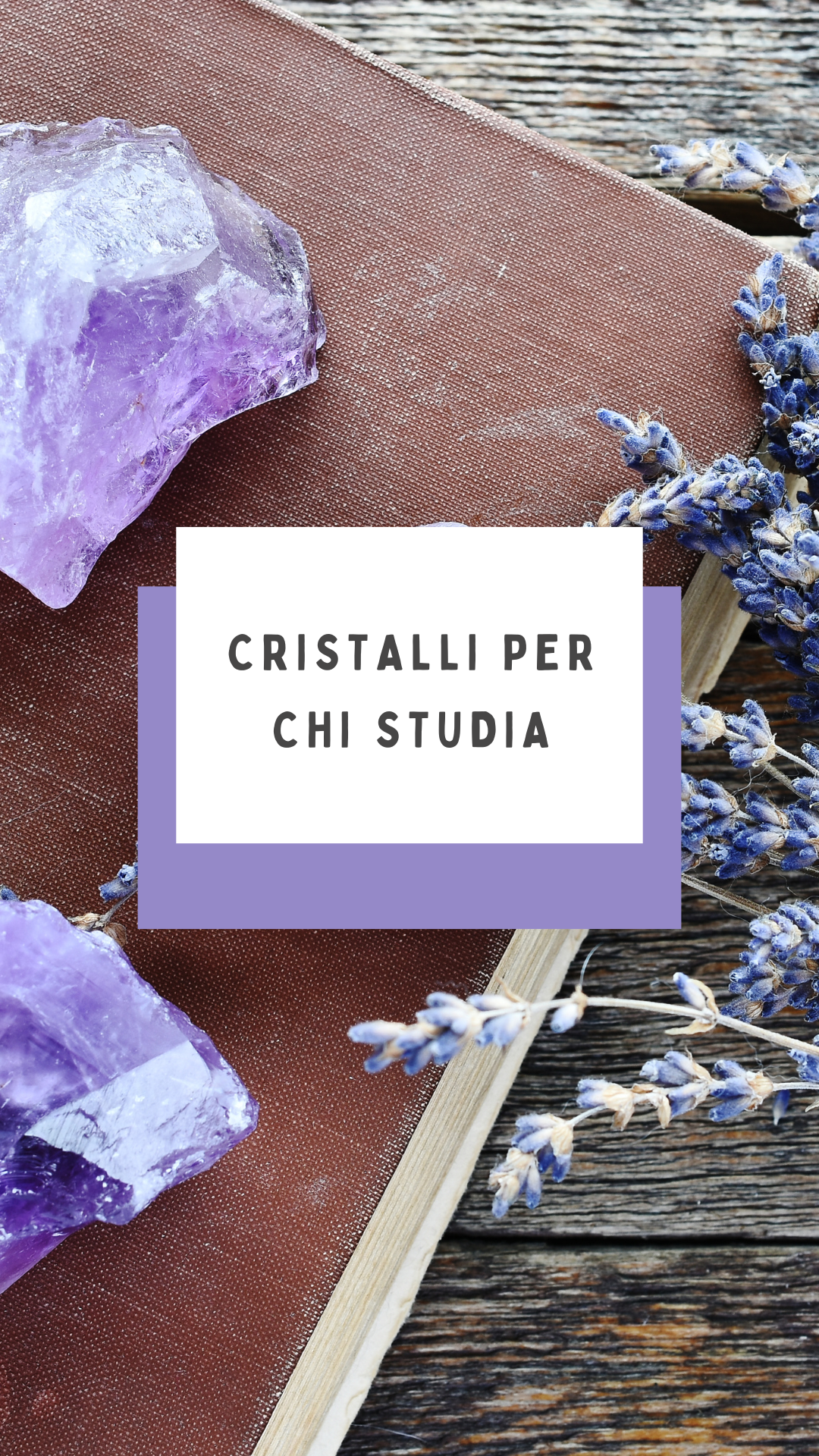 Cristalli per gli studenti