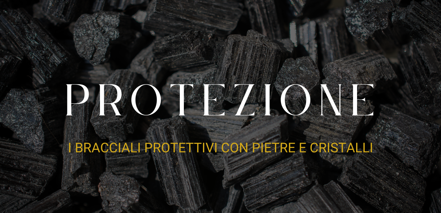 Bracciali con cristalli per la protezione