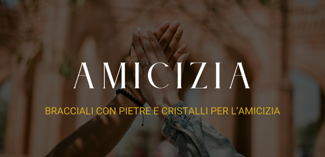 Bracciali con cristalli per l’amicizia