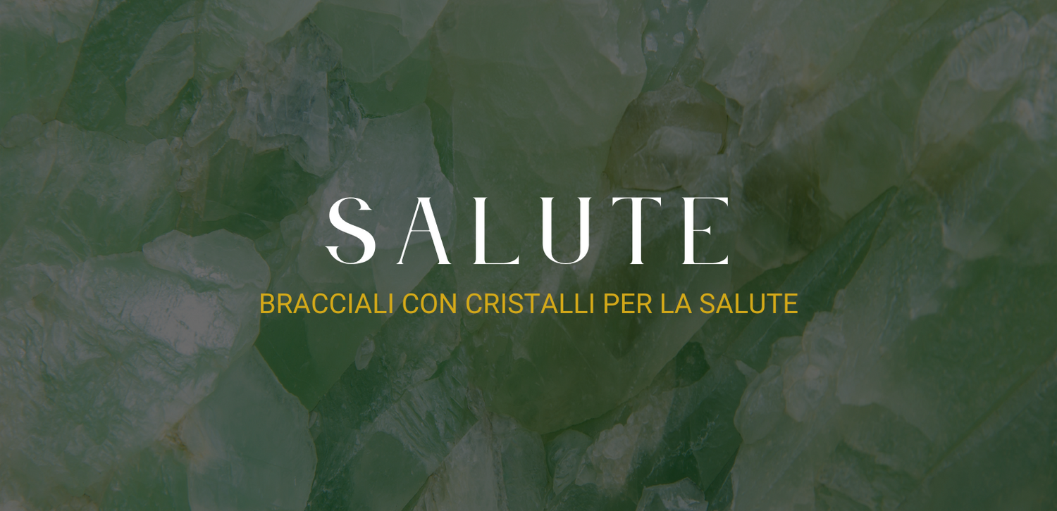 Bracciali con cristalli per la salute