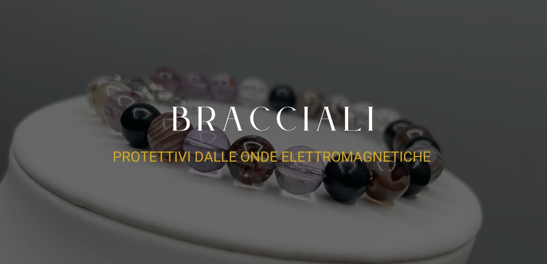 Bracciali per la protezione da onde elettromagnetiche