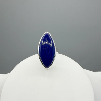 Anello Lapislazzuli Ovale - Argento 925
