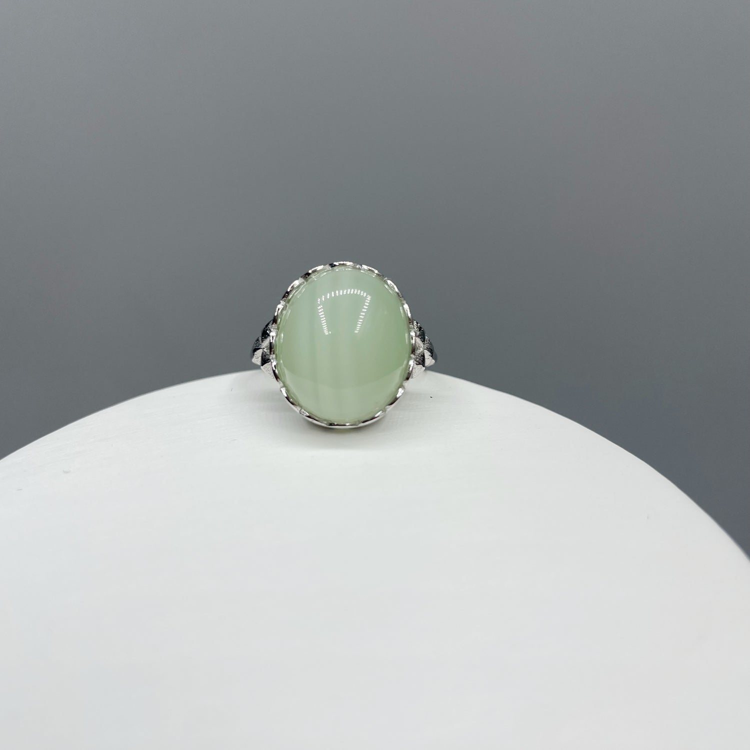 Anello Giada Chiara e Argento 925
