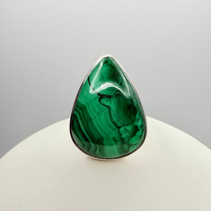 Anello Malachite Argento 925