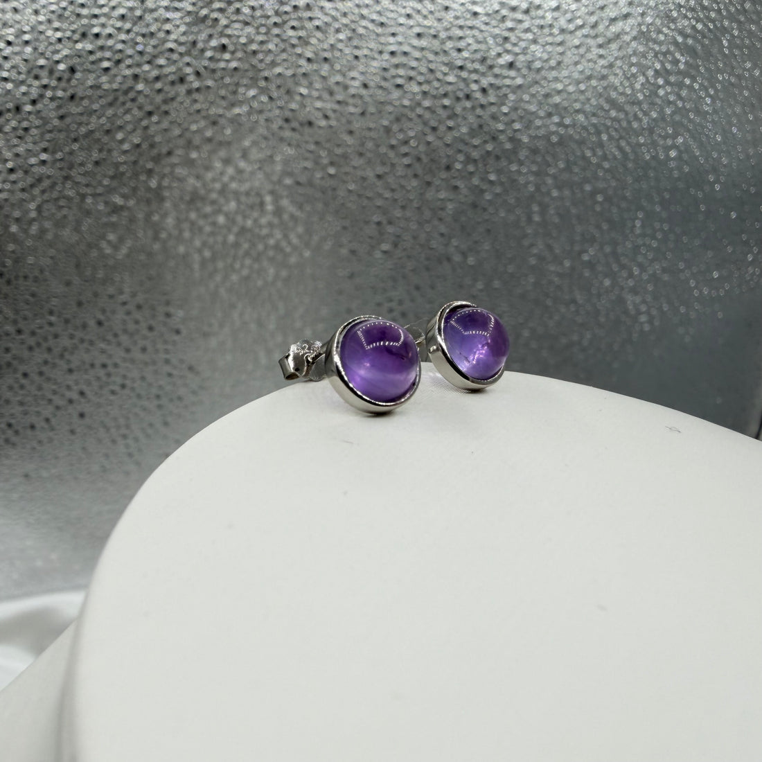 Orecchini a Lobo Ametista - Argento 925