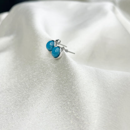 Set Fumè, Apatite e Amazzonite - Bracciale e Orecchini