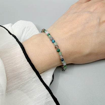 Bracciale Lucky Energy - Occhio di Shiva, Avventurina, Crisocolla