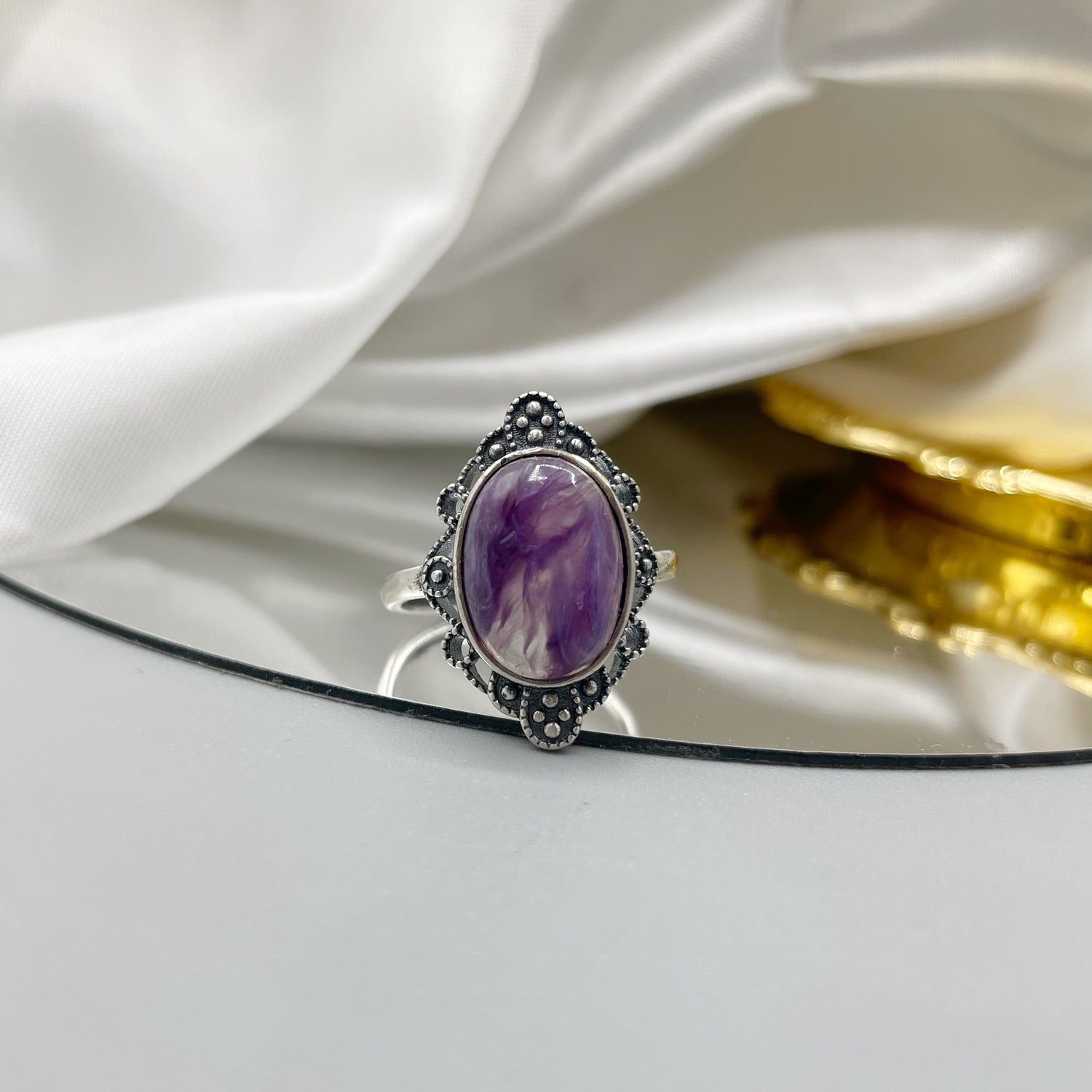 Anello Ciaroite Diadema e Argento 925