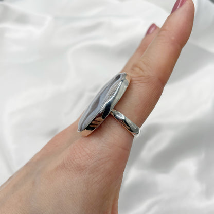 Anello Occhio di Shiva - Argento 925 - Ovale