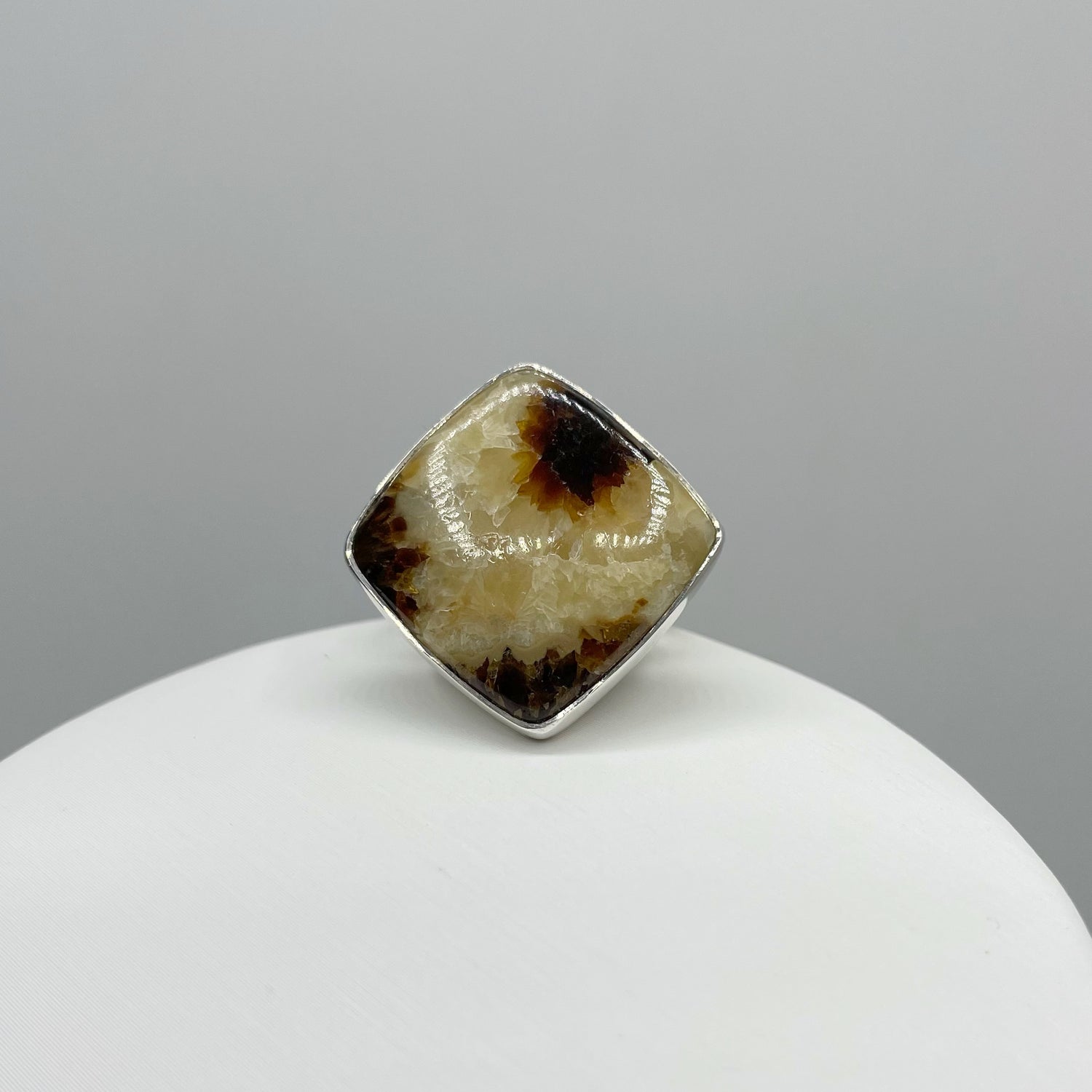 Anello Septaria Rombo - Argento 925